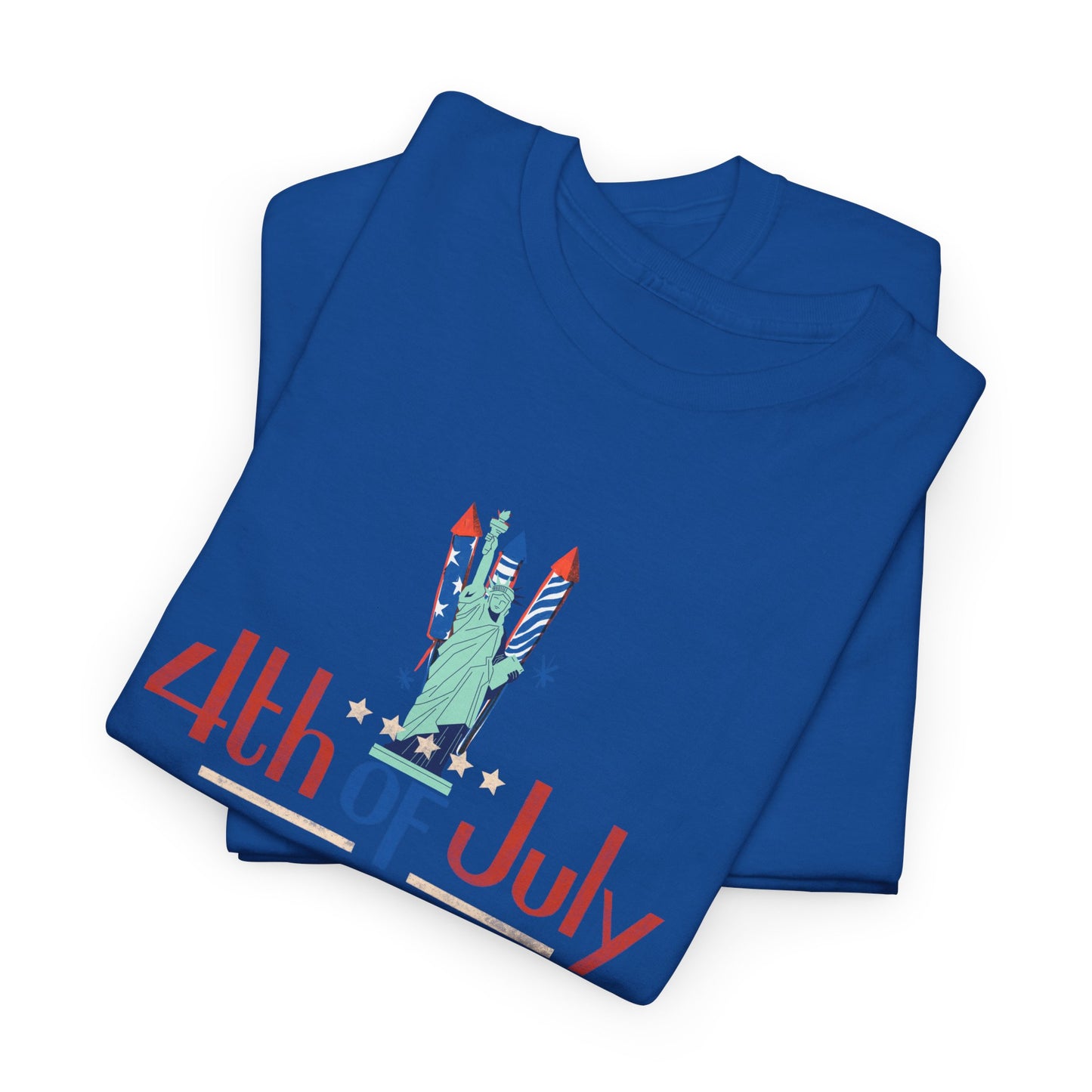 Independence Day - Unisex Heavy Cotton Tee for July 4th Celebration