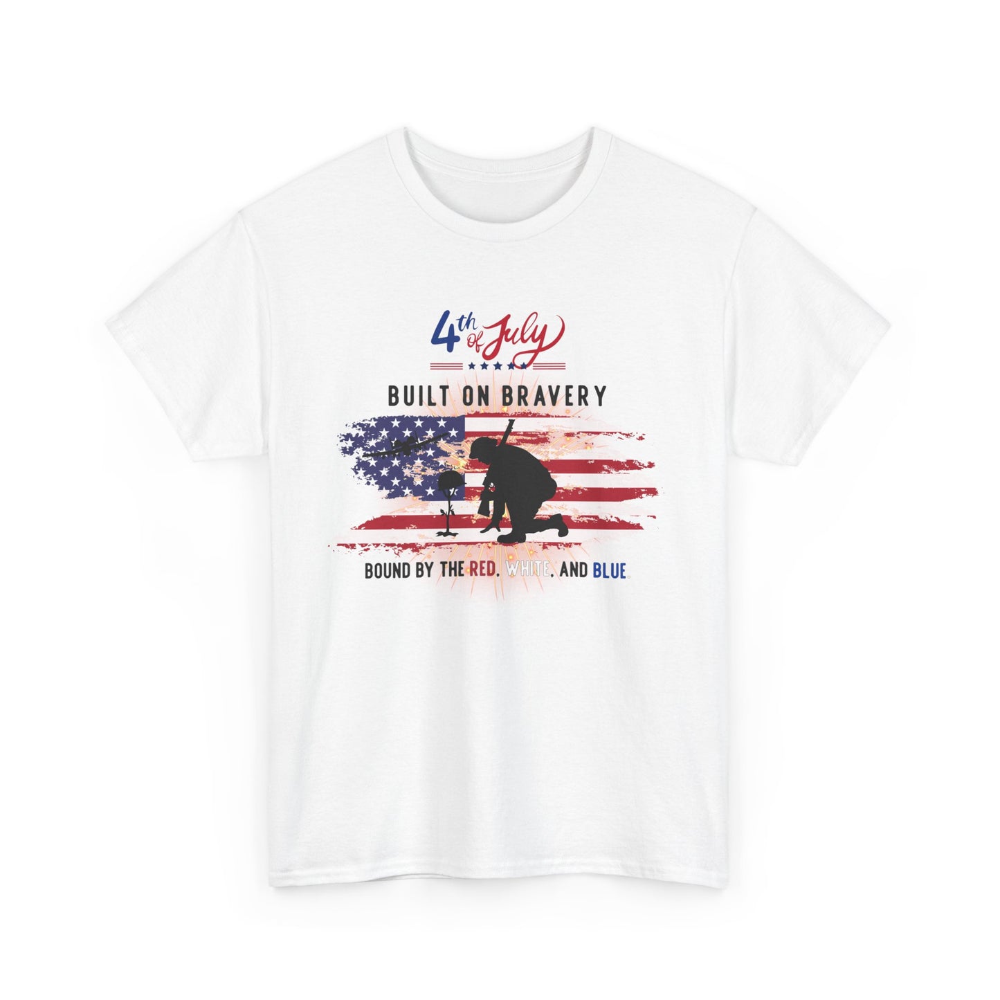 Patriotic Graphic Tee, 4th of July T-Shirt, American Flag Shirt, Casual Summer Wear, Independence Day Outfit
