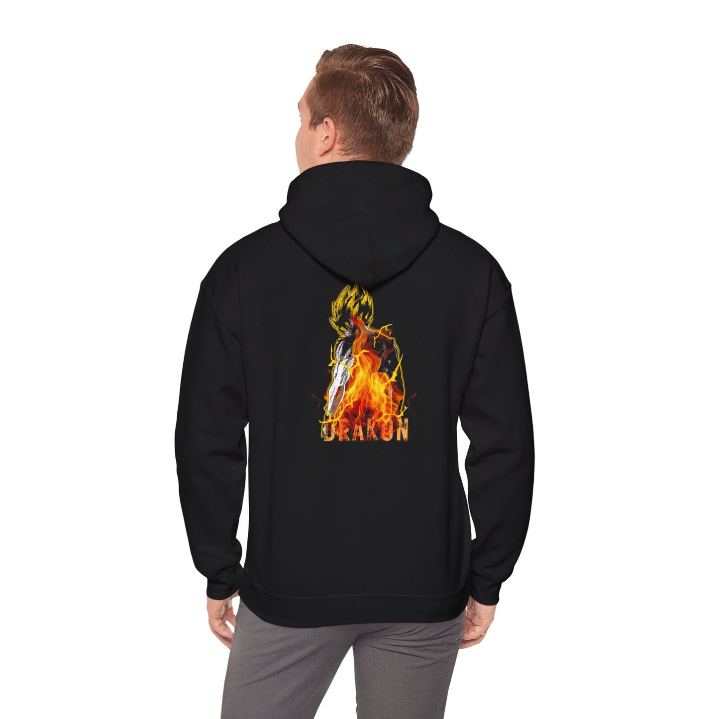 Unleash Your Inner Dragon – Goku Drakon Fire Hoodie