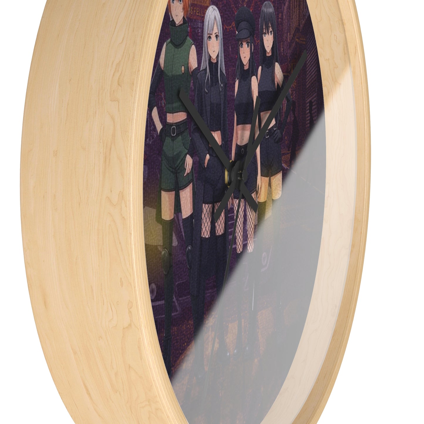 Anime-Inspired Wall Clock: Home Decor for Fans & Geeky Enthusiasts