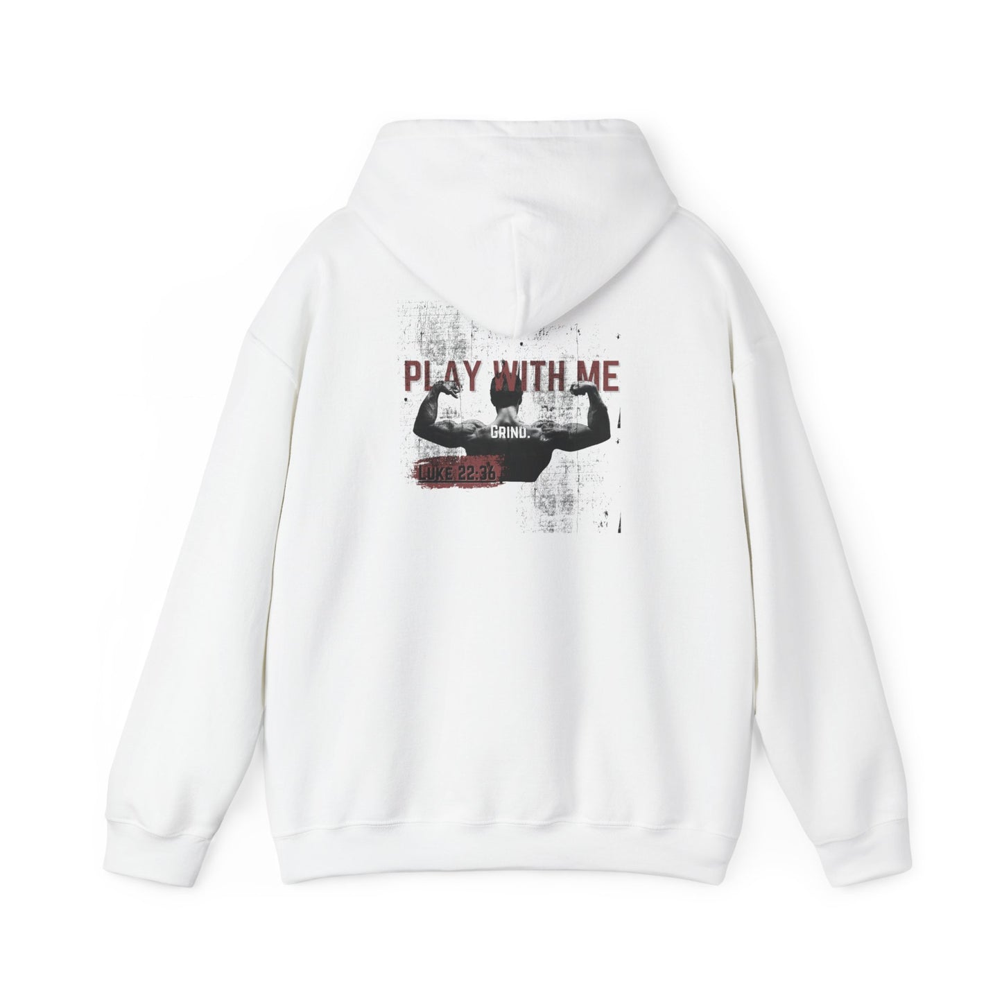 Hooded Sweatshirt - Boxing Workout 'Pray with Me Don't Play with Me'