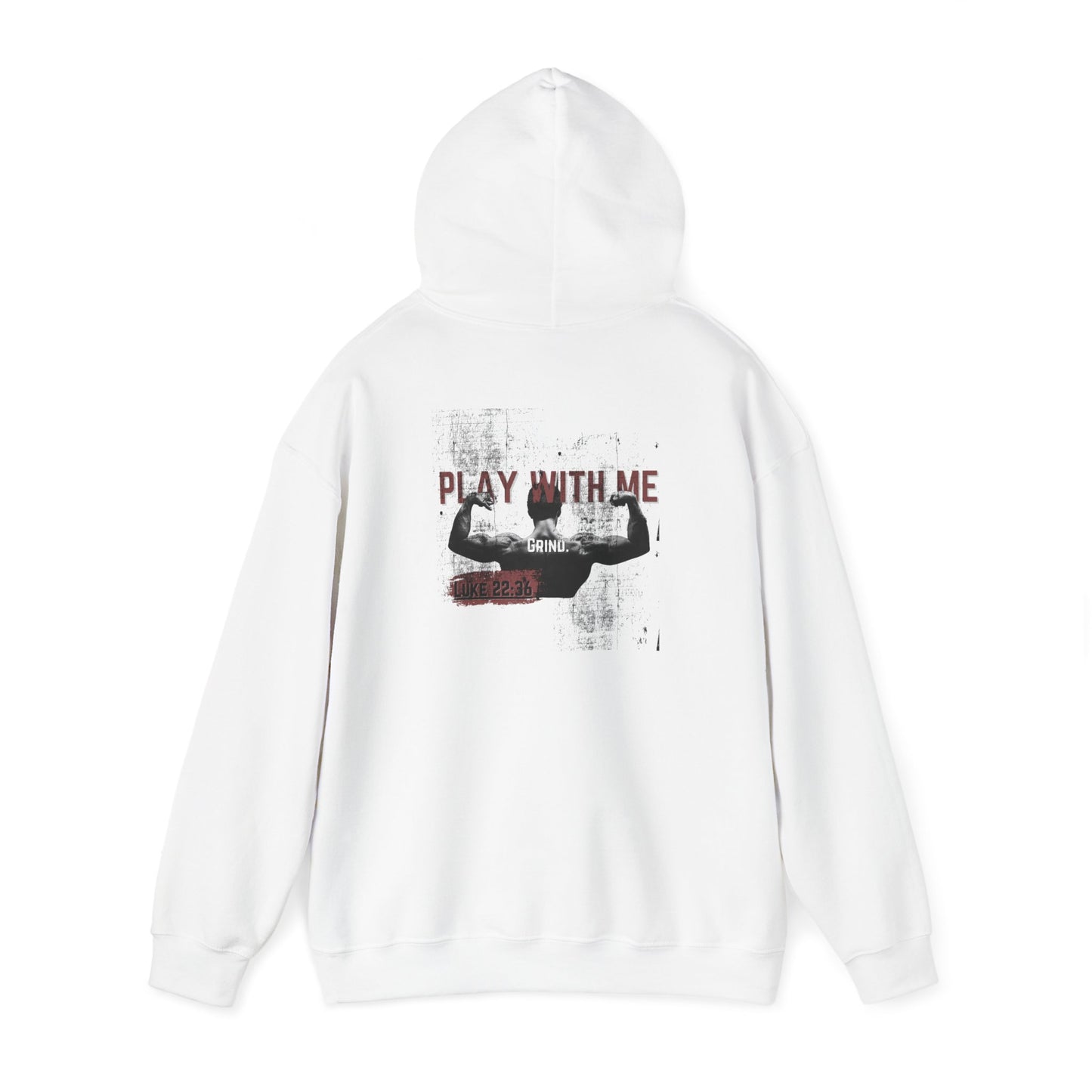 Hooded Sweatshirt - Boxing Workout 'Pray with Me Don't Play with Me'