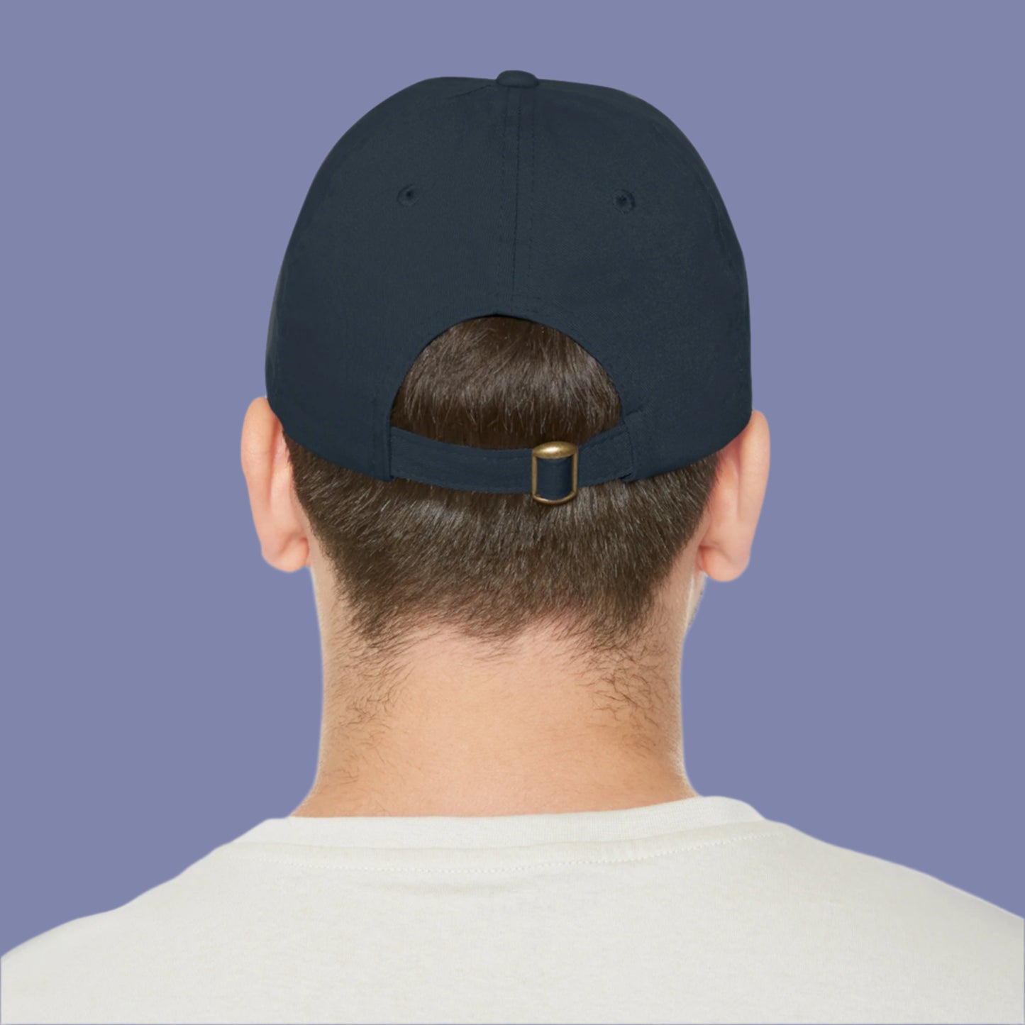 Stylish Dad Hat with Leather Patch, Gift for Father's Day, Casual Headwear, Trendy Cap, Outdoor Accessories