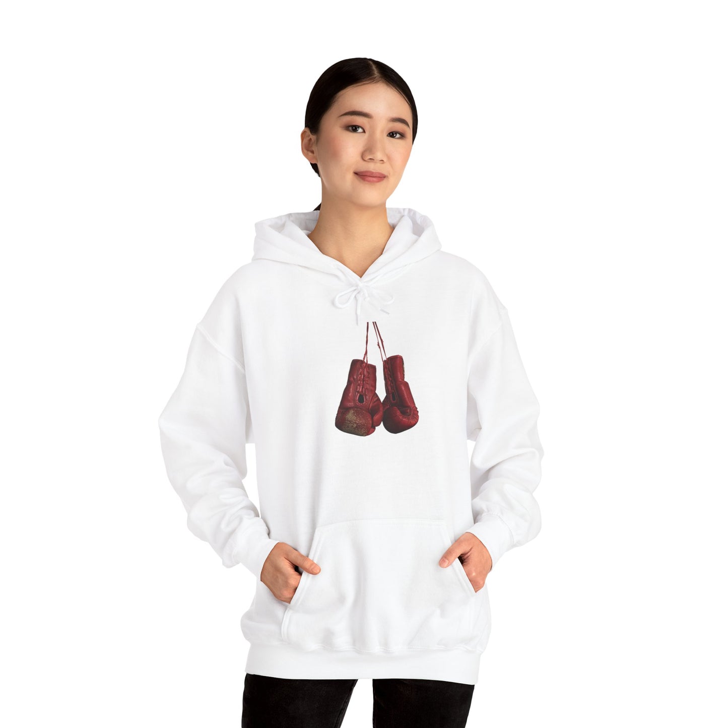 Hooded Sweatshirt - Boxing Workout 'Pray with Me Don't Play with Me'