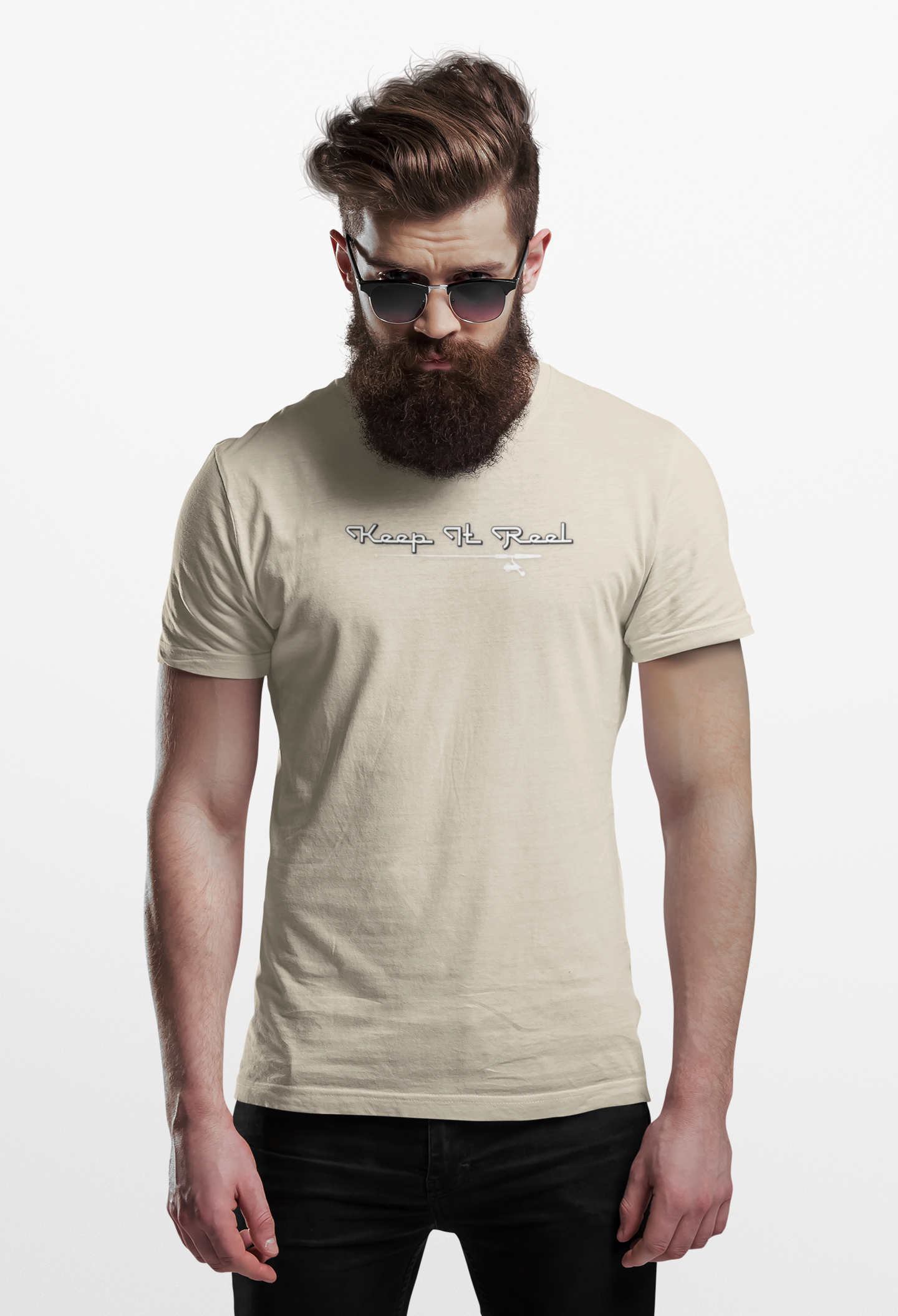 Fun Fishing Unisex Tee - Keep It Reel - Outdoors Fishing Rod Shirt