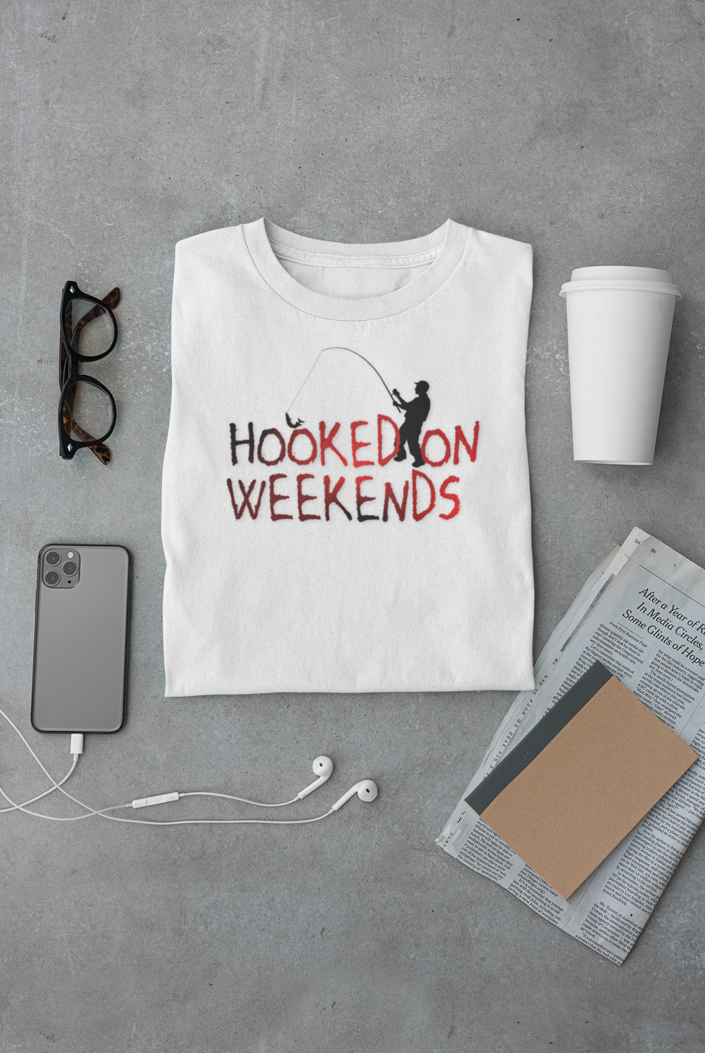 Weekend Fishing Tee | Unisex Casual T-Shirt