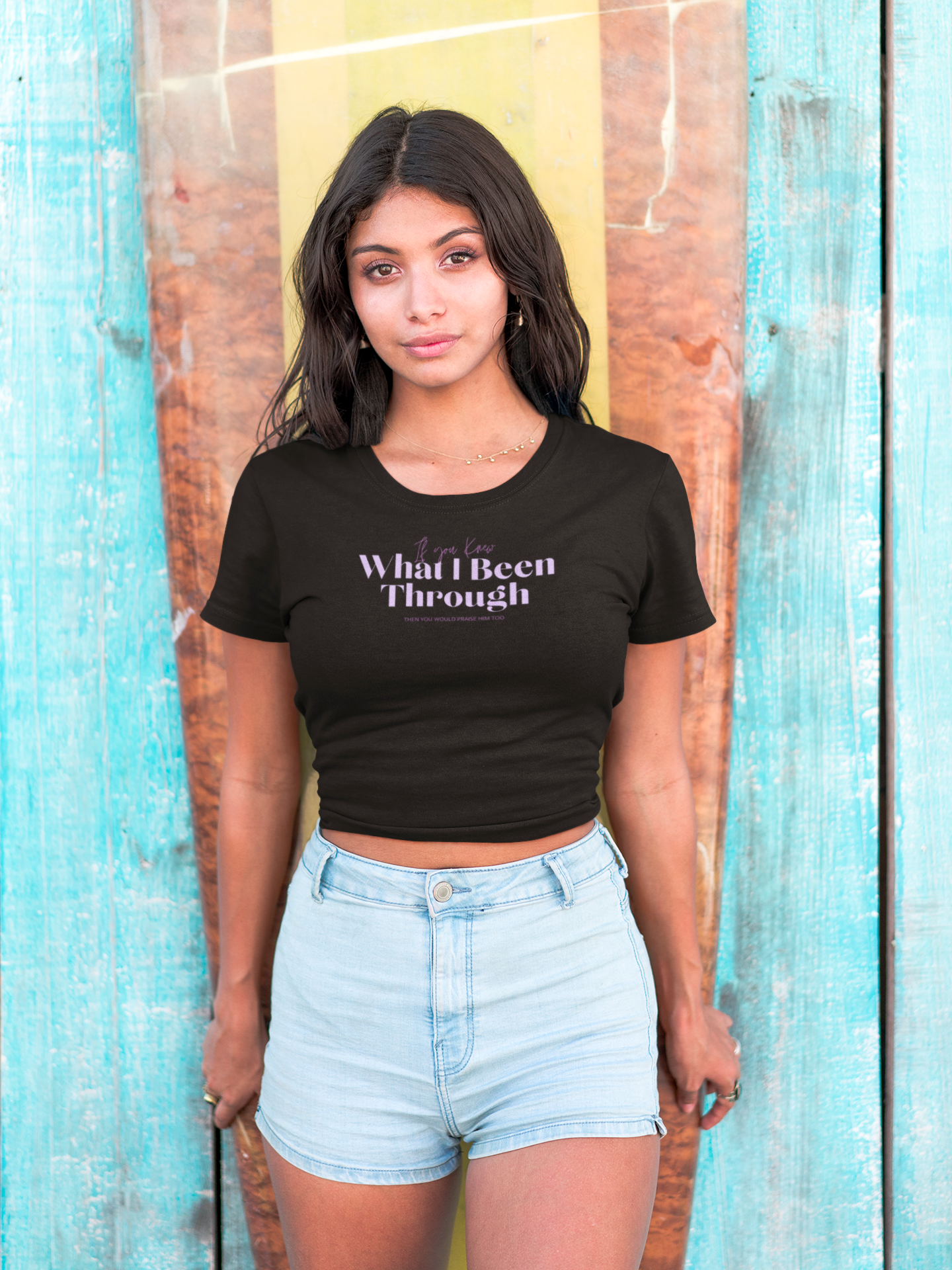 T-Shirt with Inspirational Quote Christian Faith and Mental Health
