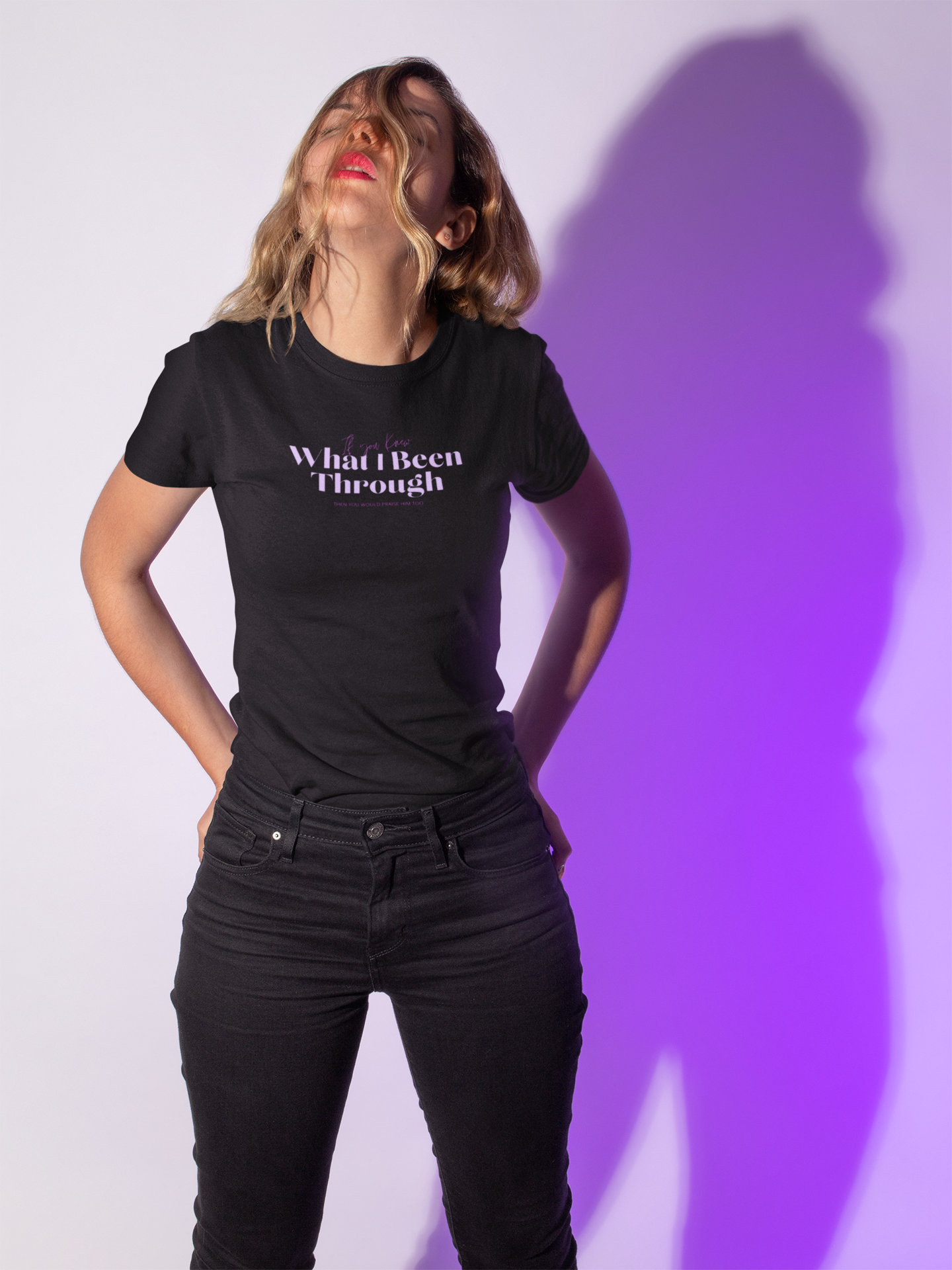 T-Shirt with Inspirational Quote Christian Faith and Mental Health