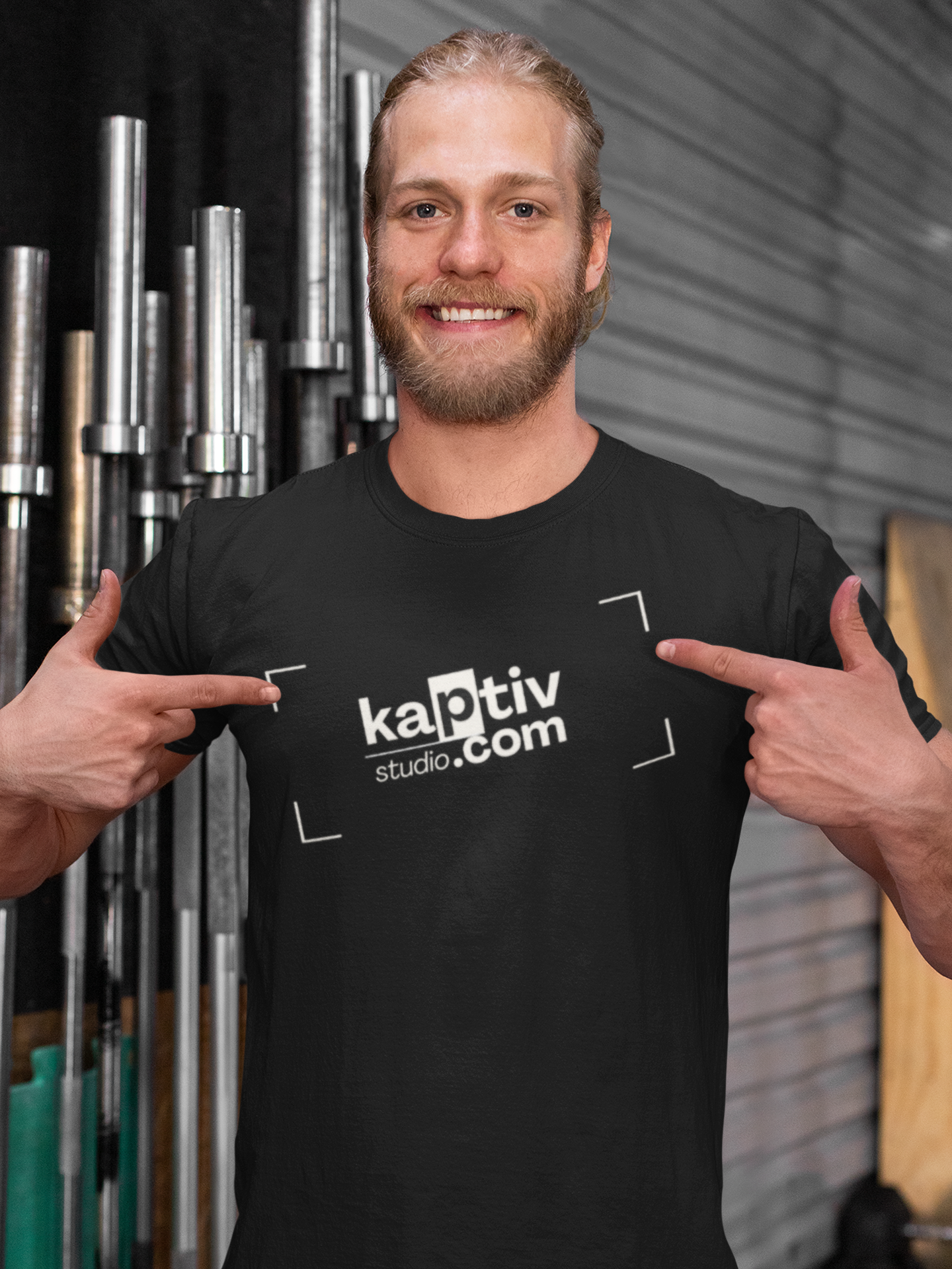 Graphic Tee - KaptivStudio Brand Supporter Unisex Heavy Cotton Tee
