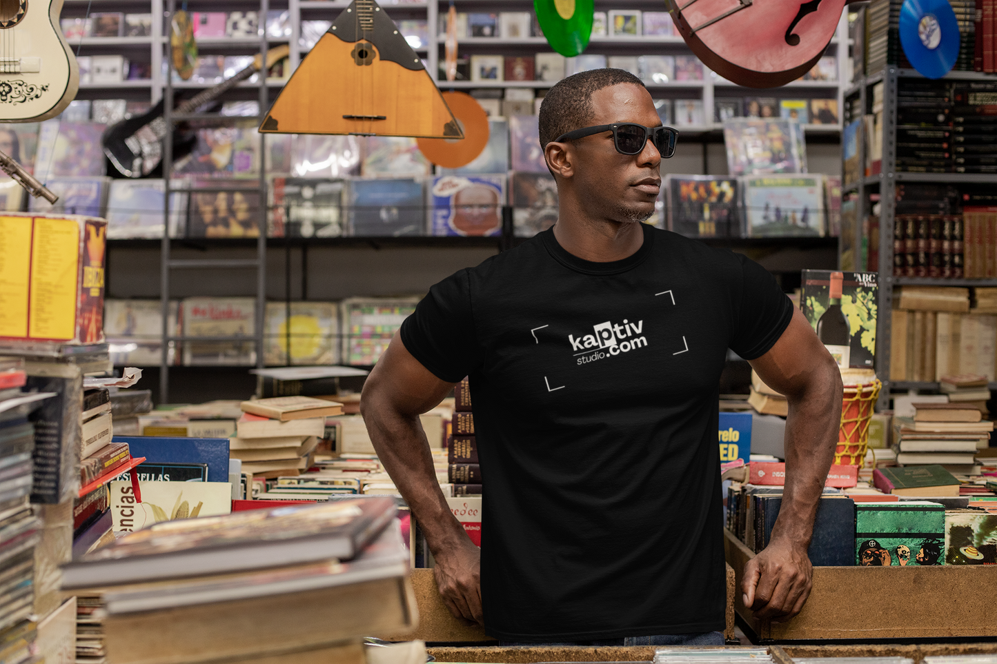Graphic Tee - KaptivStudio Brand Supporter Unisex Heavy Cotton Tee