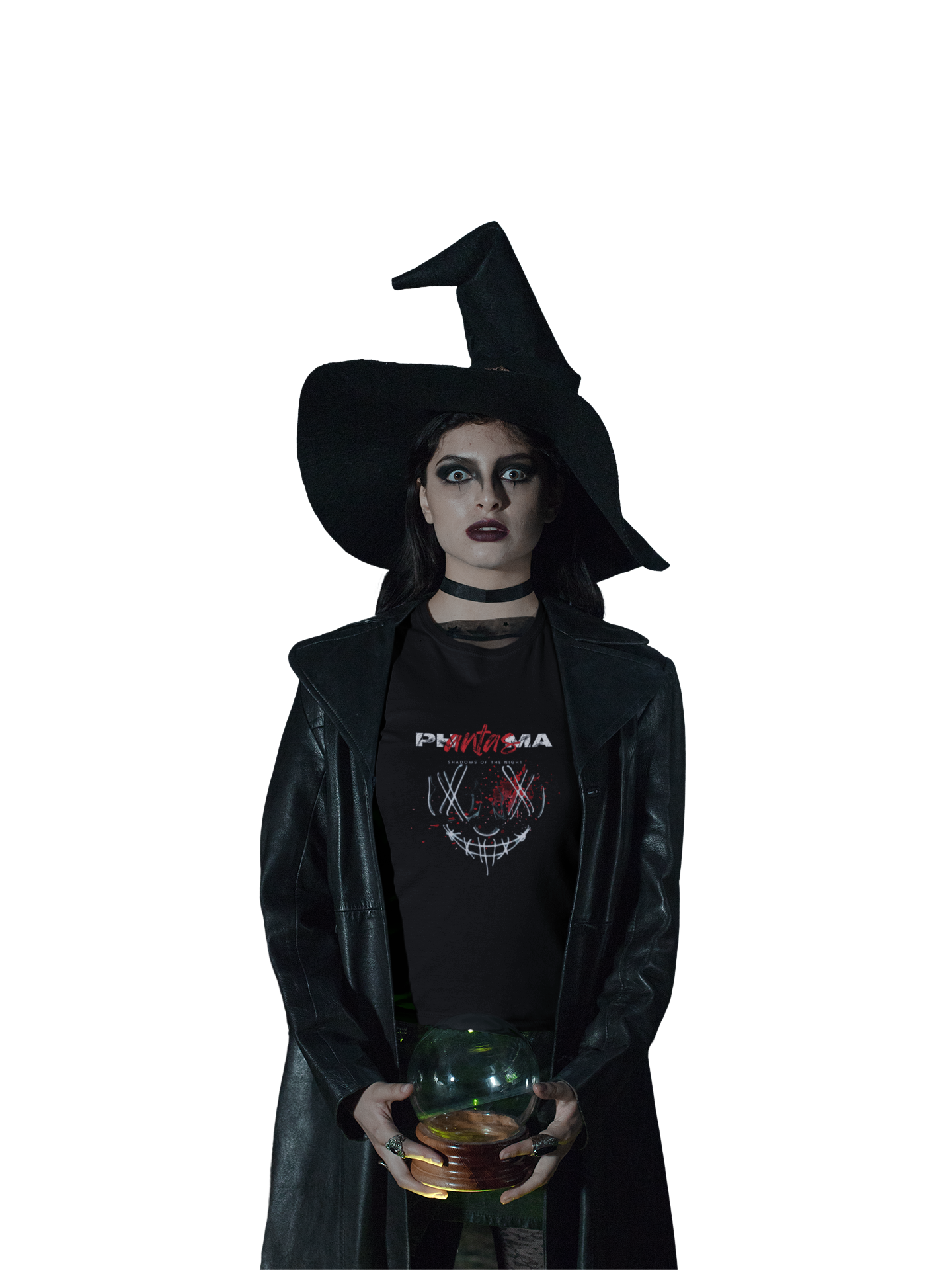 Krazie Paranormal Phantasma | Unisex Heavy Cotton Shirt for Music Festivals, Urban Style, Casual Outfits, Halloween, Gifts