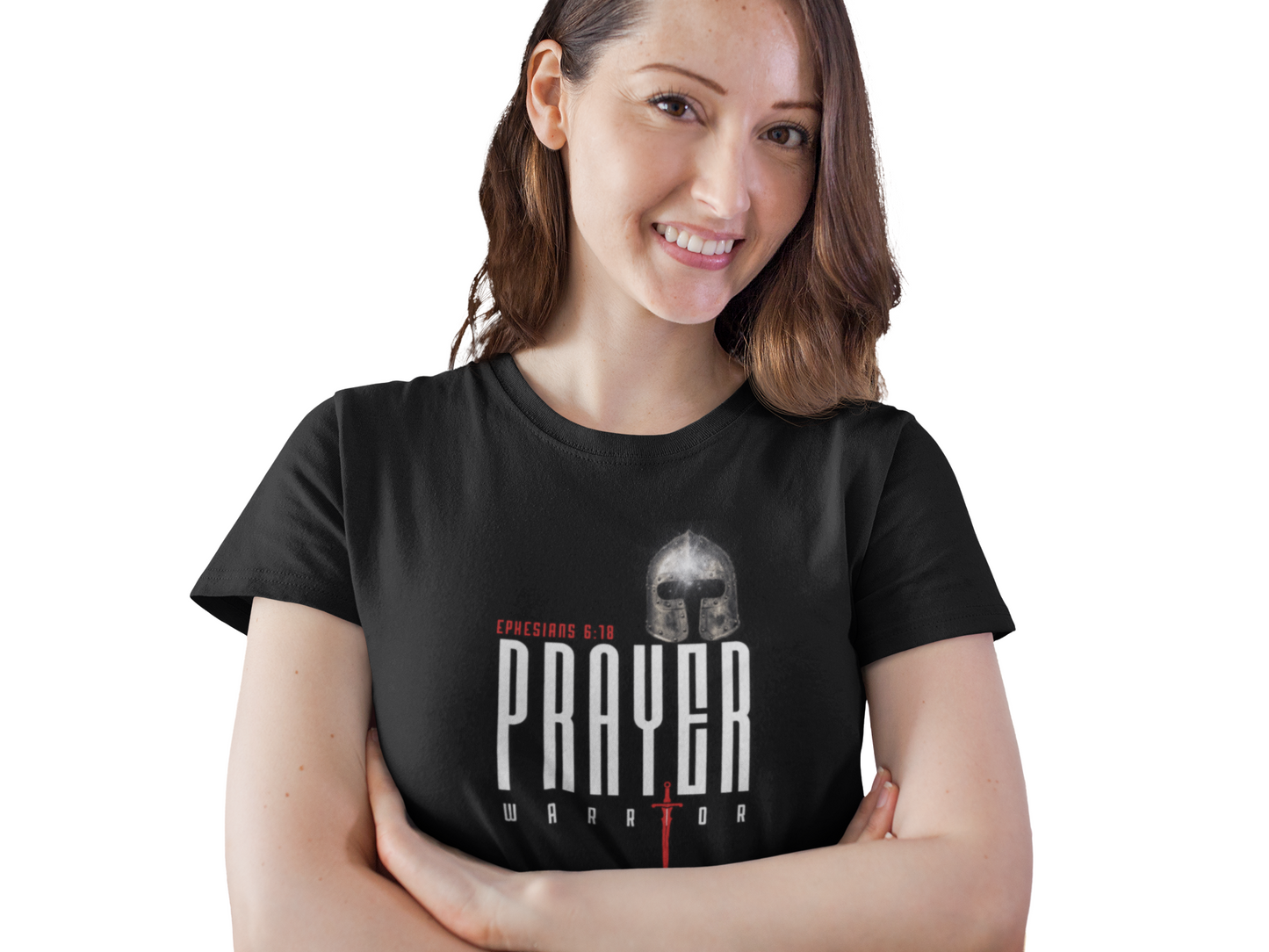 Prayer Warrior Tee - Christian Faith Apparel
