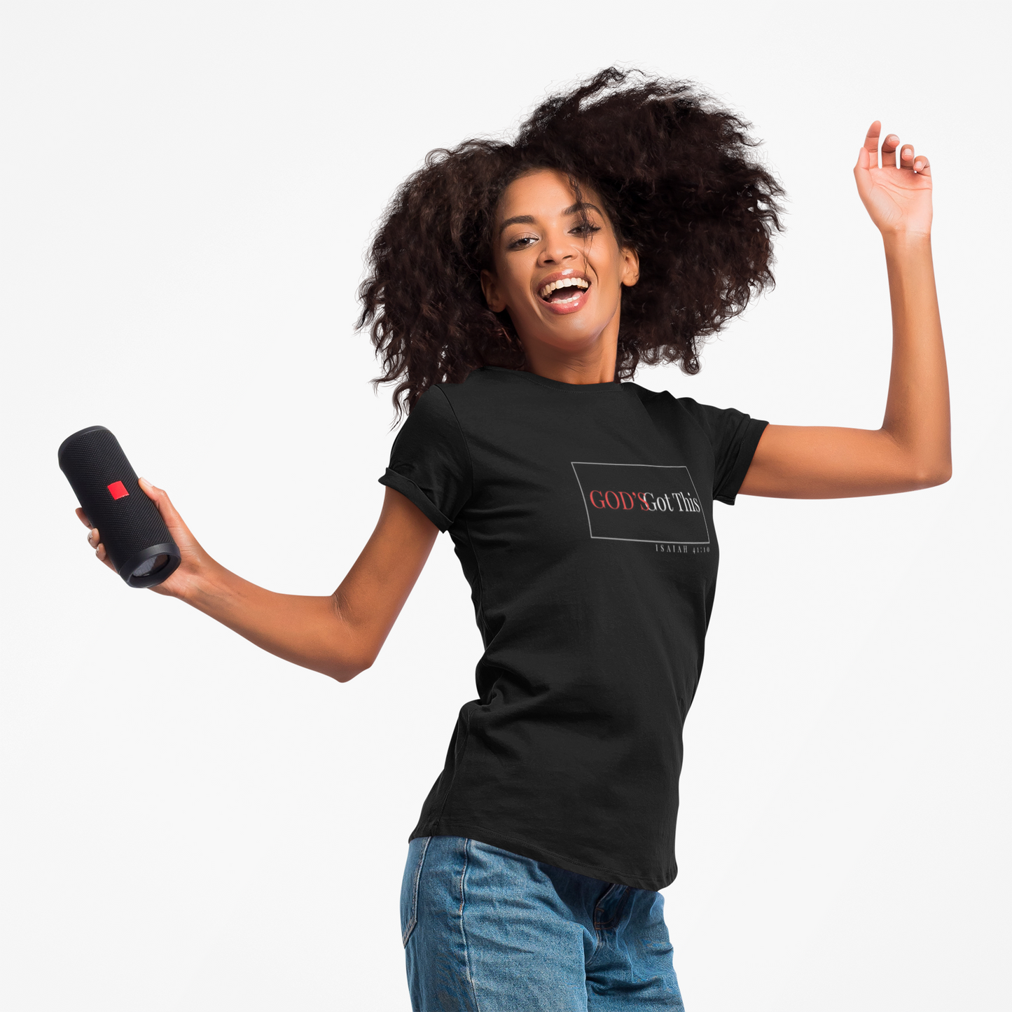 Faith-Based Tee: God's Got This, Isaiah 41:10, Religious Unisex Shirt