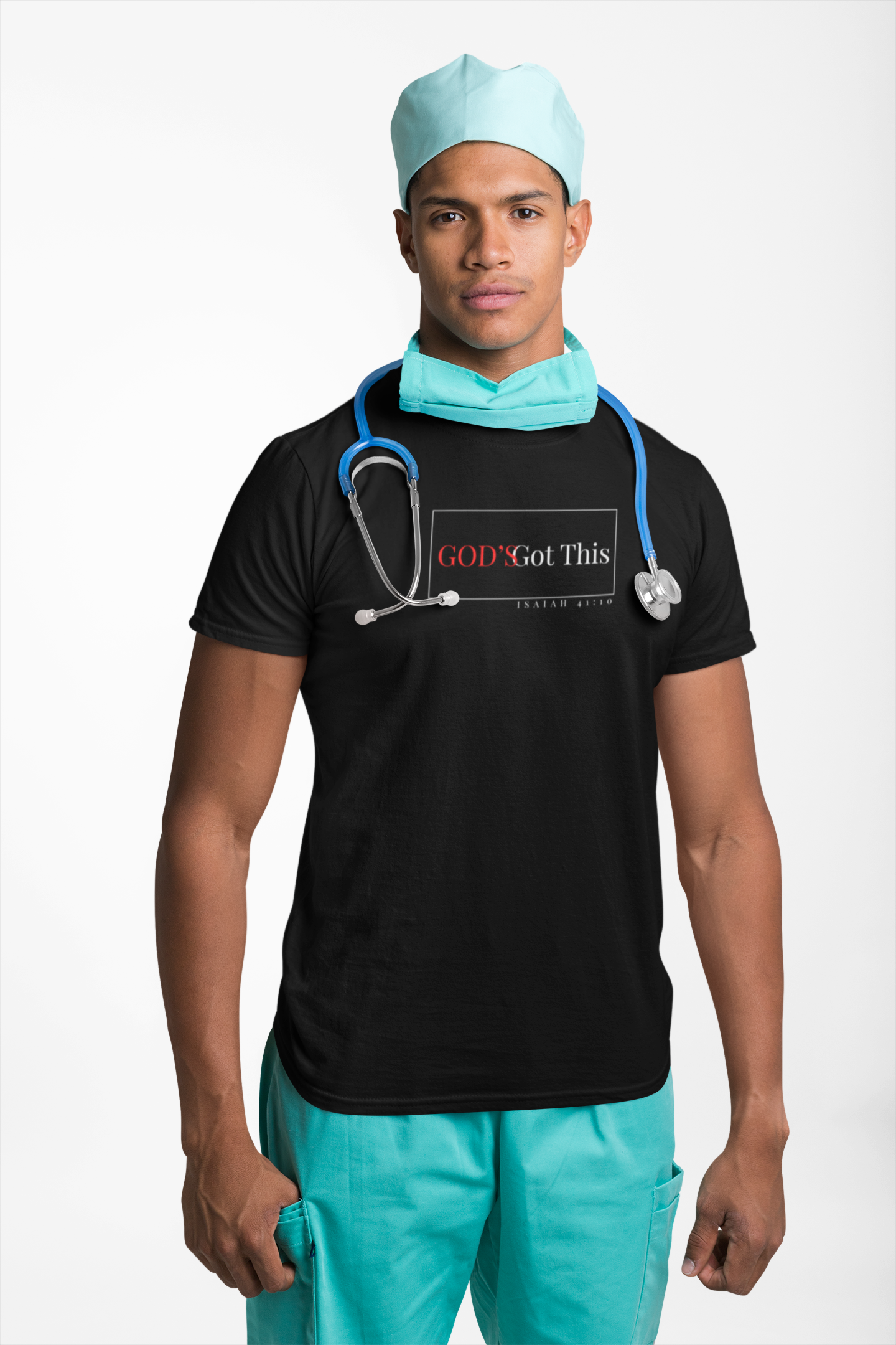 Faith-Based Tee: God's Got This, Isaiah 41:10, Religious Unisex Shirt