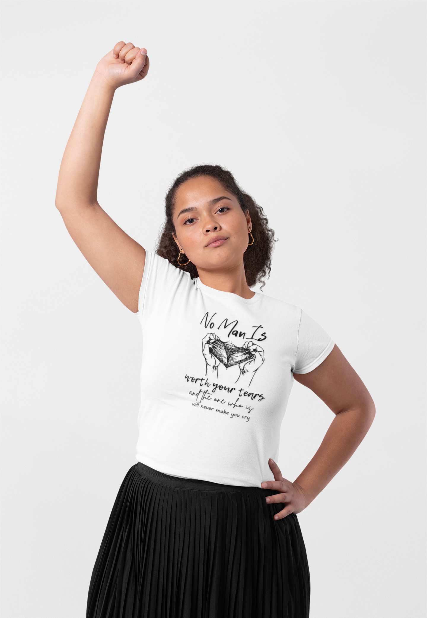 Empowerment Tee for Women - Know Your Worth, Love Yourself