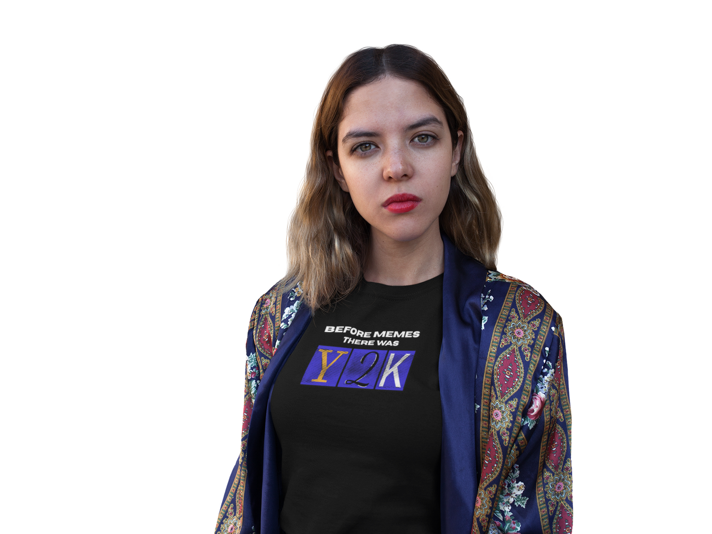 Y2K Meme Vintage Tee | Trendy Unisex T-Shirt for Nostalgia Lovers