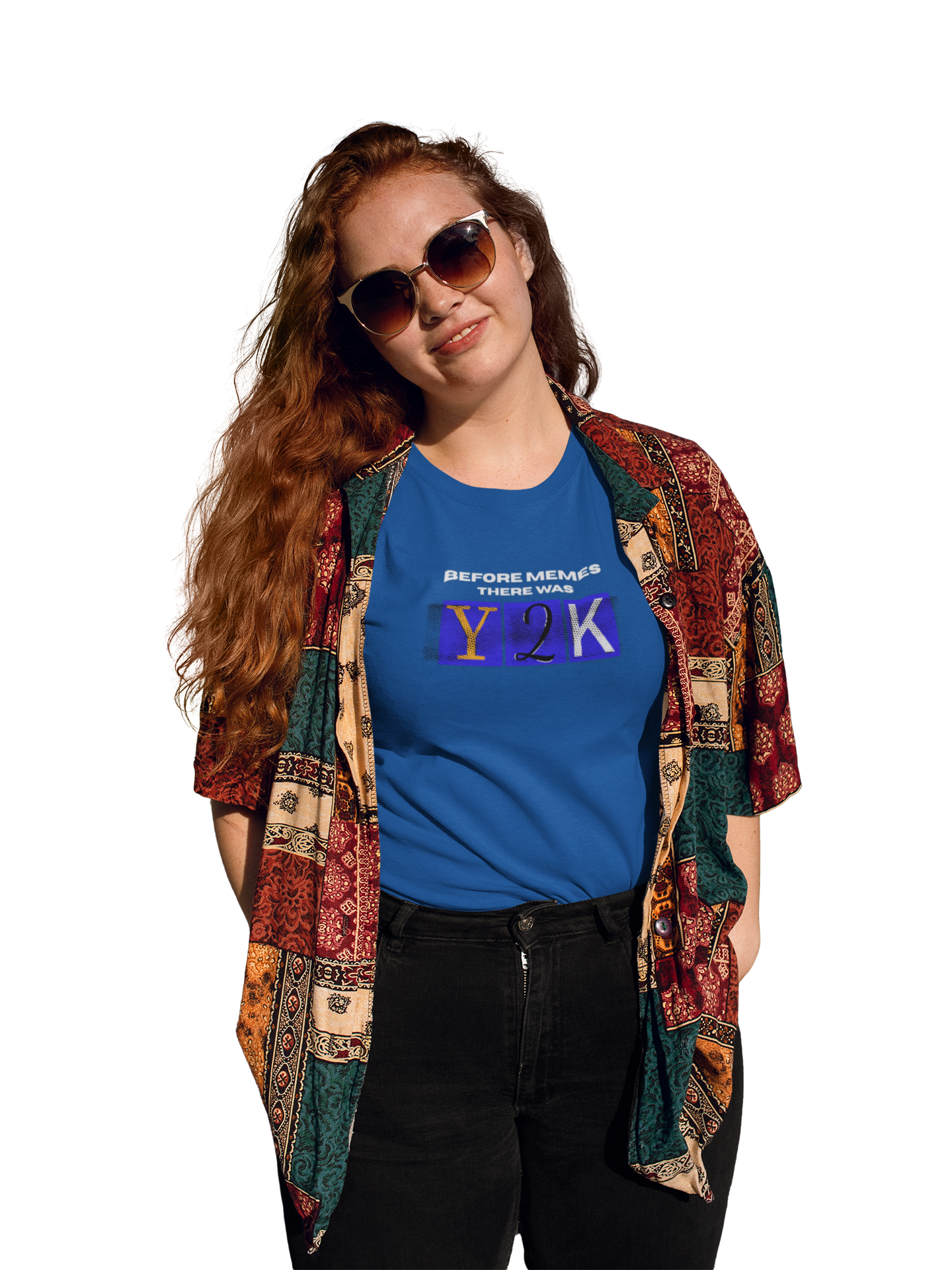 Y2K Meme Vintage Tee | Trendy Unisex T-Shirt for Nostalgia Lovers