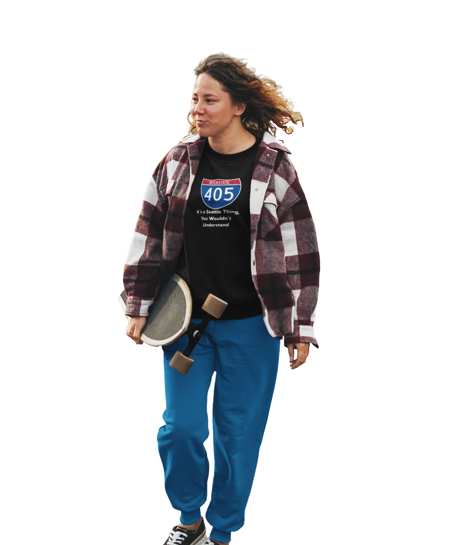 The 405, Casual T-Shirt, Urban Style Wear, Gift for Seattle Lovers, Travel Enthusiast Shirt