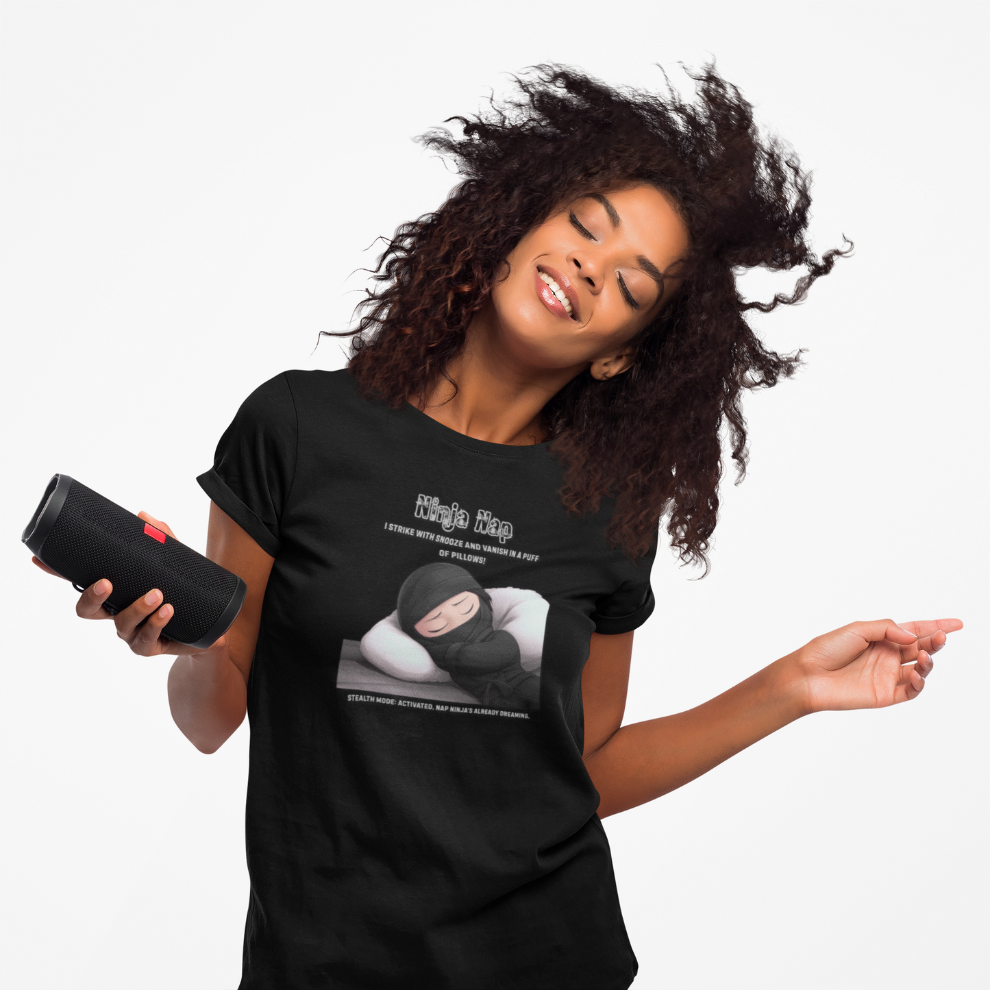 Ninja Nap Tee - I Strike with Snooze and Vanish in a Puff of Pillows!