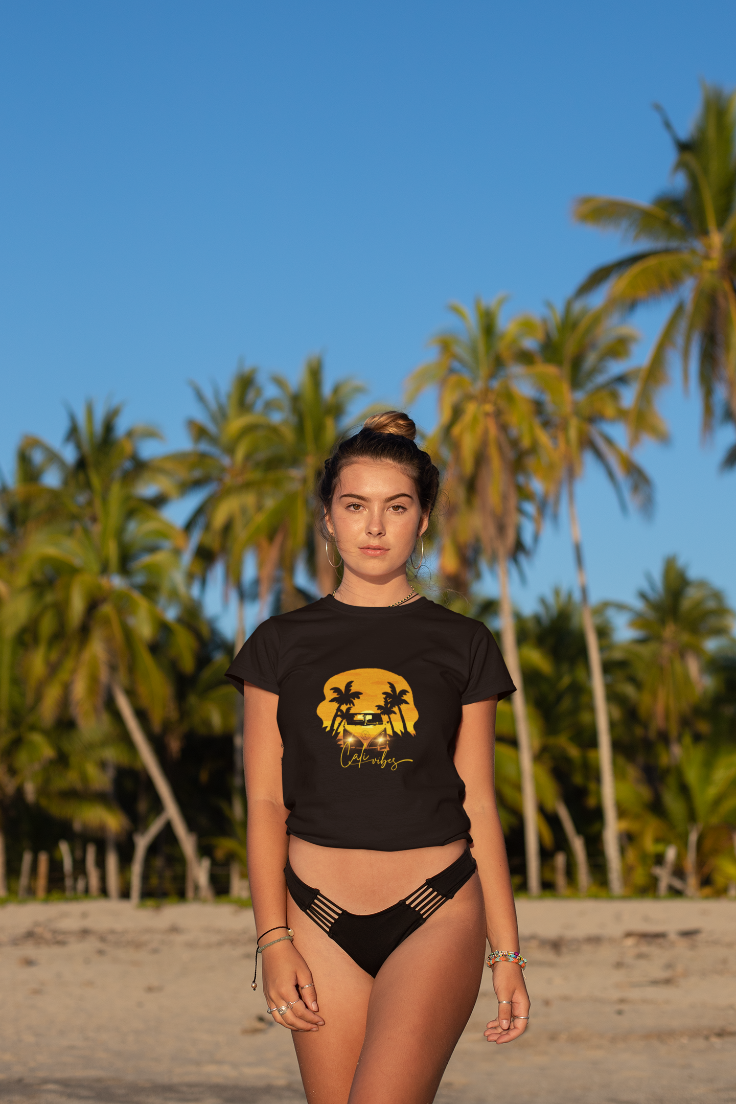 Sunset Cali Vibes Unisex Tee