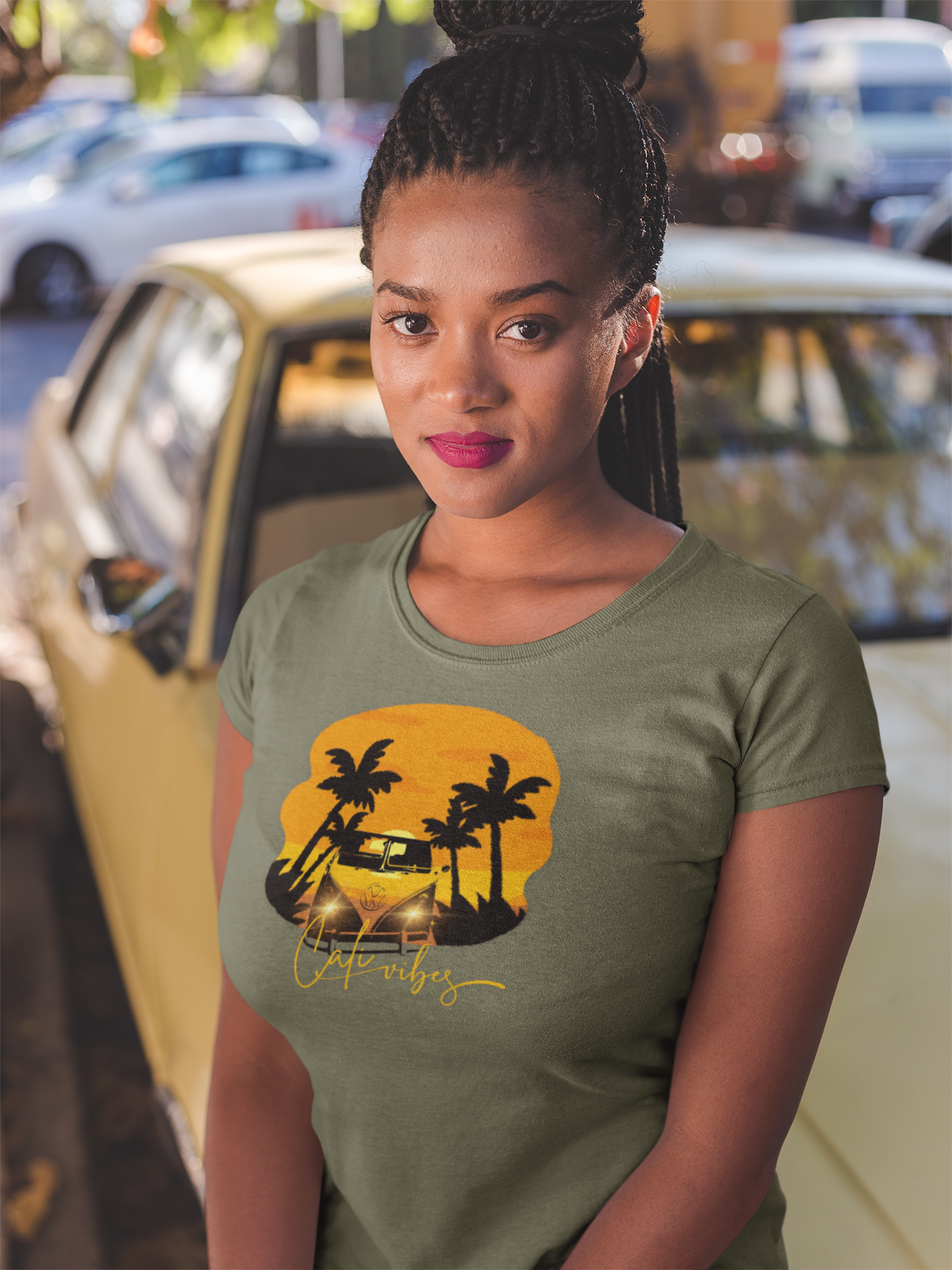 Sunset Cali Vibes Unisex Tee