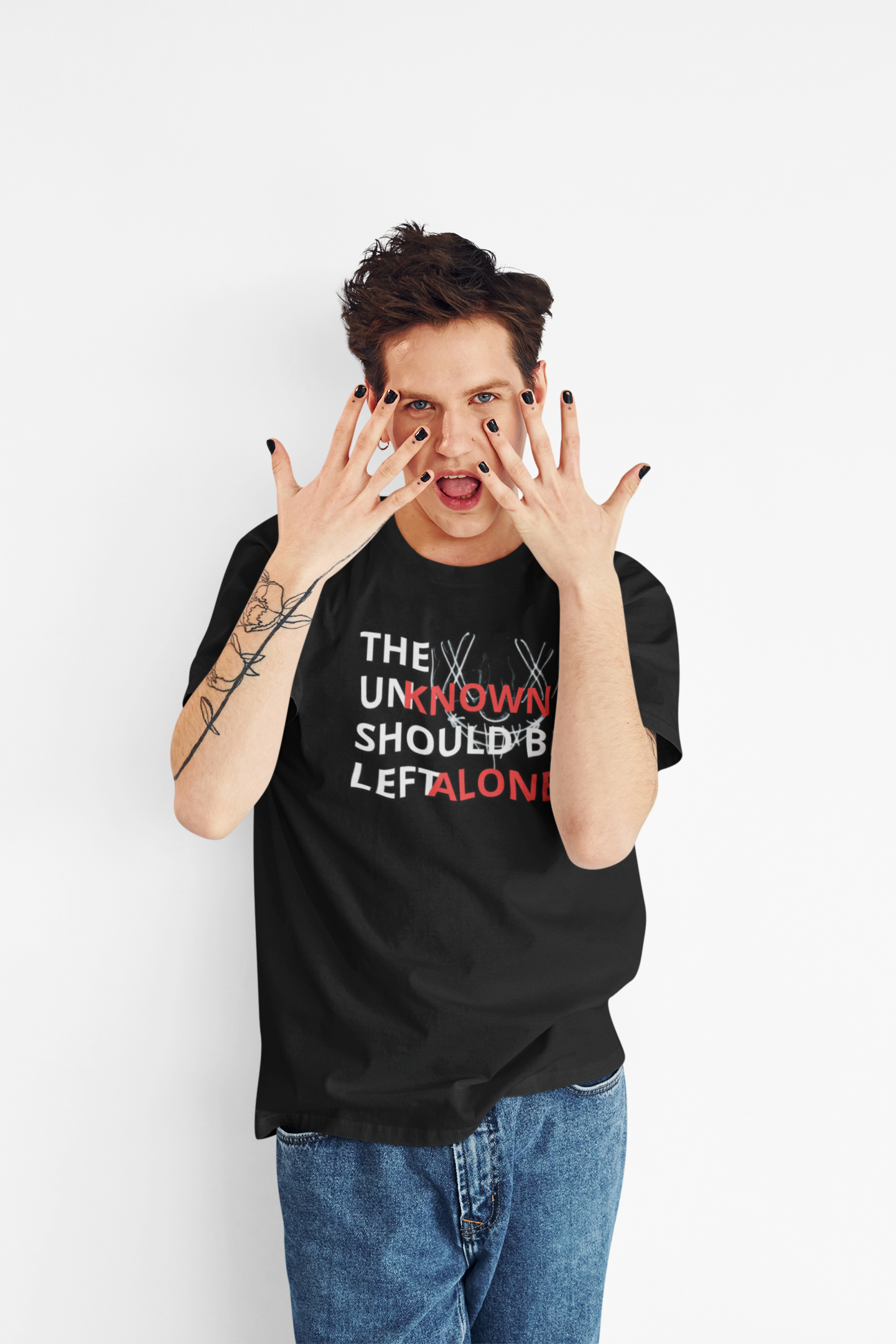 T-Shirt - The Unknown Should Be Left Alone