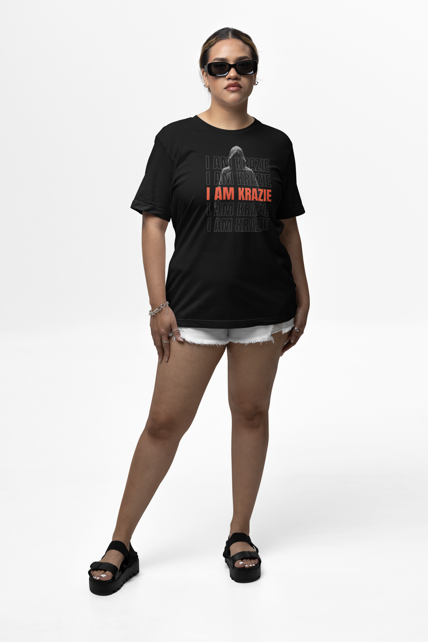 I Am Krazie Shirt Unisex Heavy Cotton Tee, Casual Streetwear, Graphic T-Shirt, Perfect Gift for Fans, Everyday Wear, Music Lovers Tee