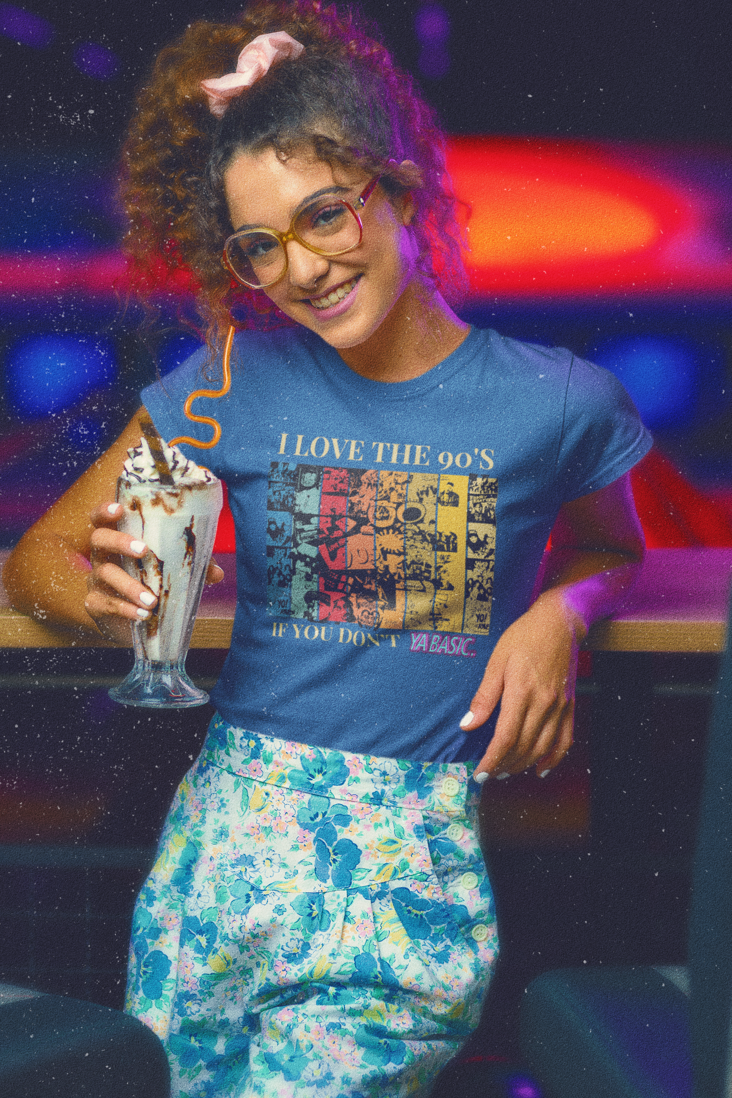 Nostalgic 90s Collage Unisex T-Shirt Retro Pop Culture Tee