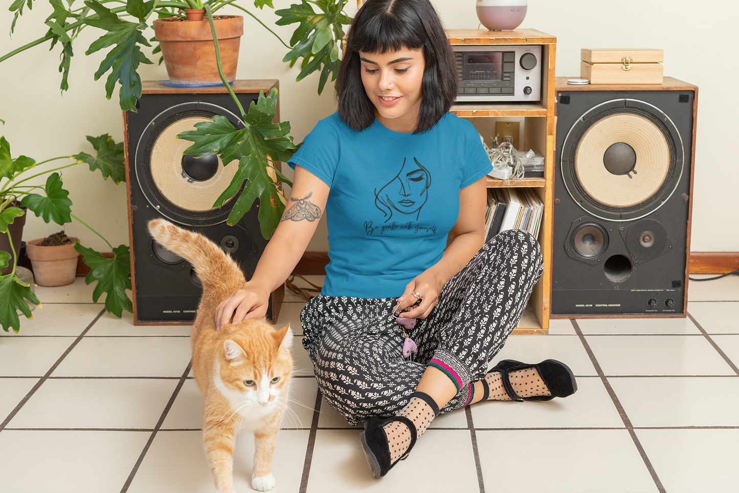 Women Inspiration Unisex Tee Be Gentle With Yourself