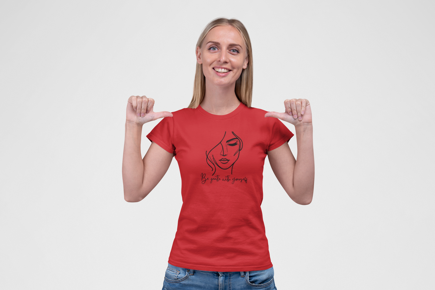 Women Inspiration Unisex Tee Be Gentle With Yourself