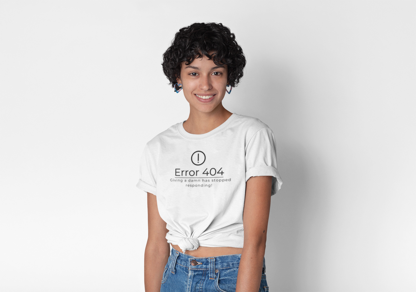 404 Error Graphic Tee | Unisex Cotton T-Shirt | Trendy Casual Apparel