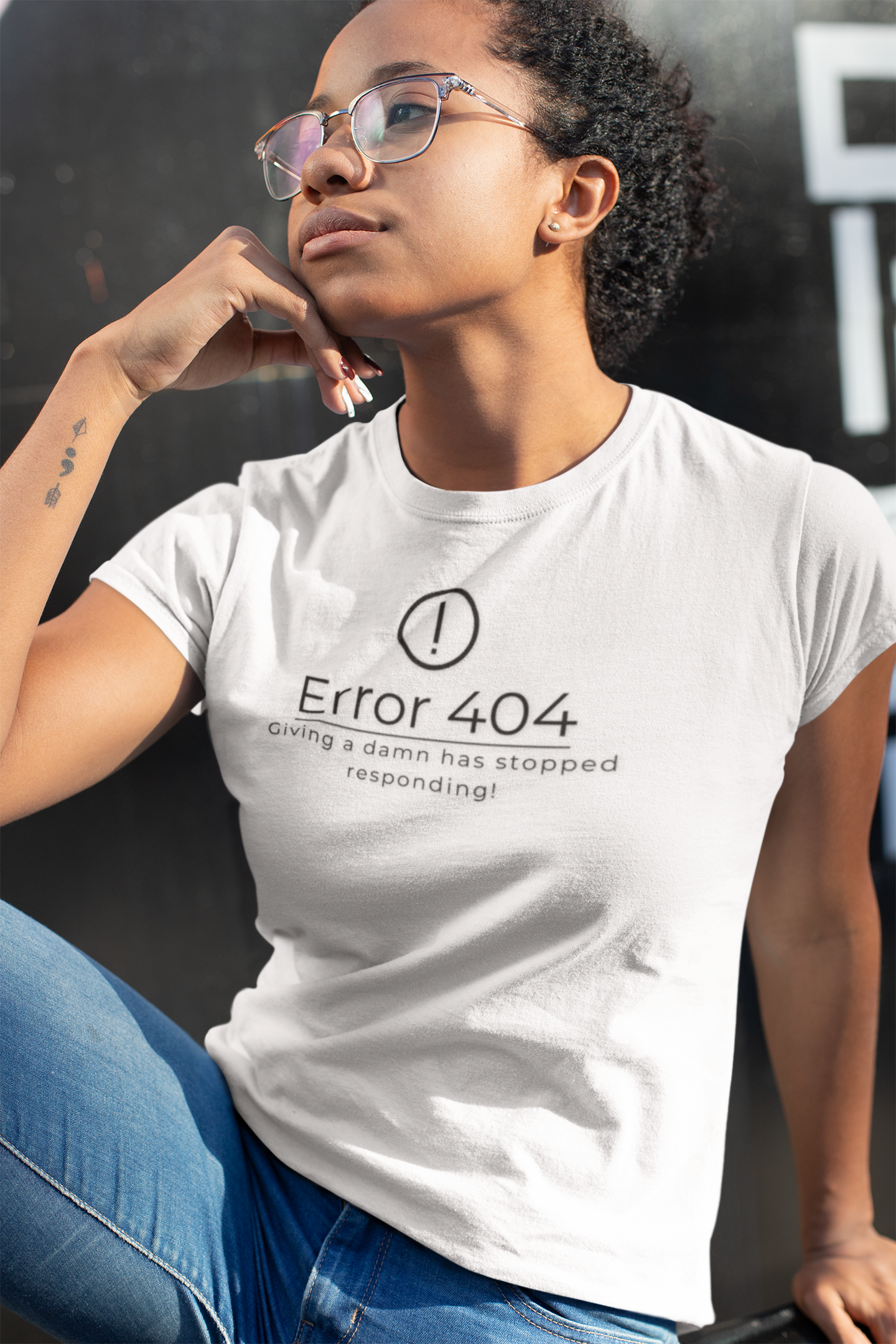 404 Error Graphic Tee | Unisex Cotton T-Shirt | Trendy Casual Apparel