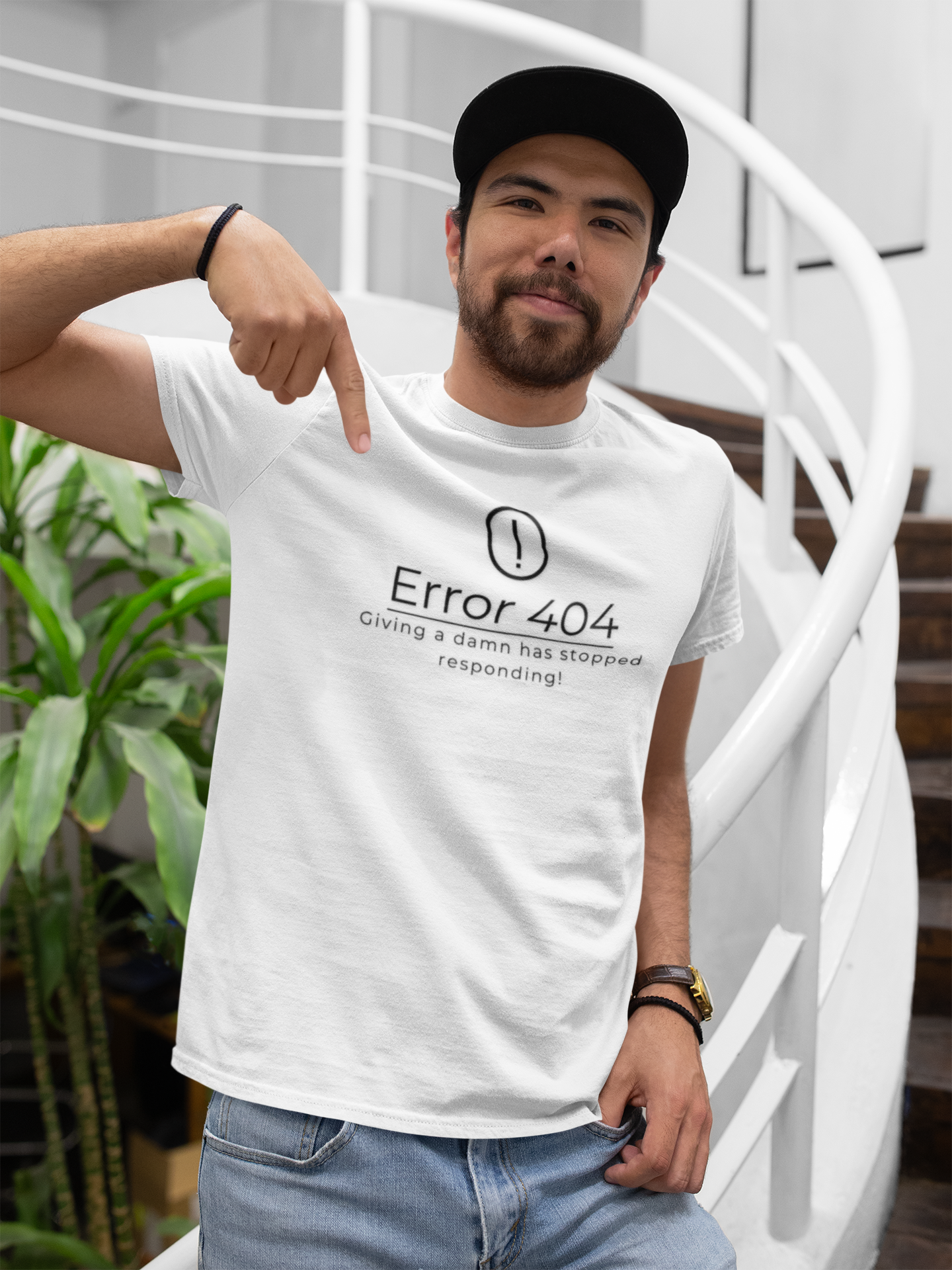 404 Error Graphic Tee | Unisex Cotton T-Shirt | Trendy Casual Apparel
