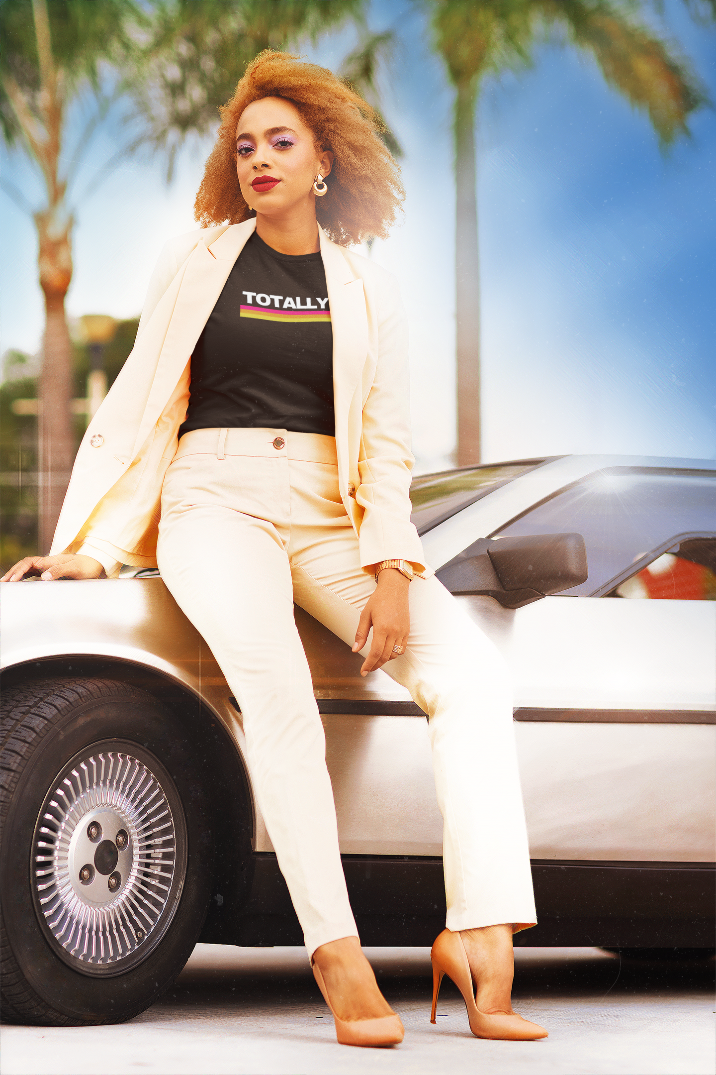 Rainbow Tee Totally Rainbow Vintage Nostalgic 80s Unisex Shirt