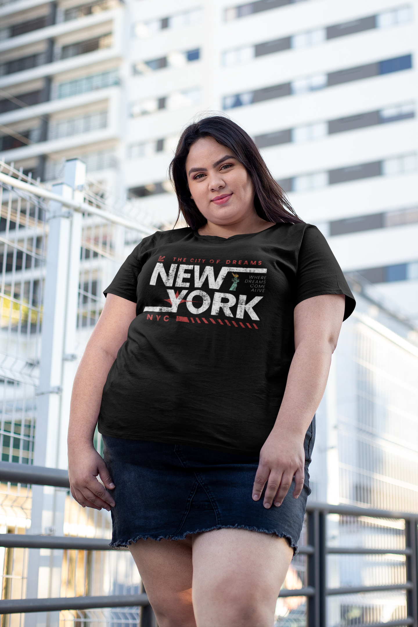 T-Shirt New York City Of Dreams Unisex Heavy Cotton Tee