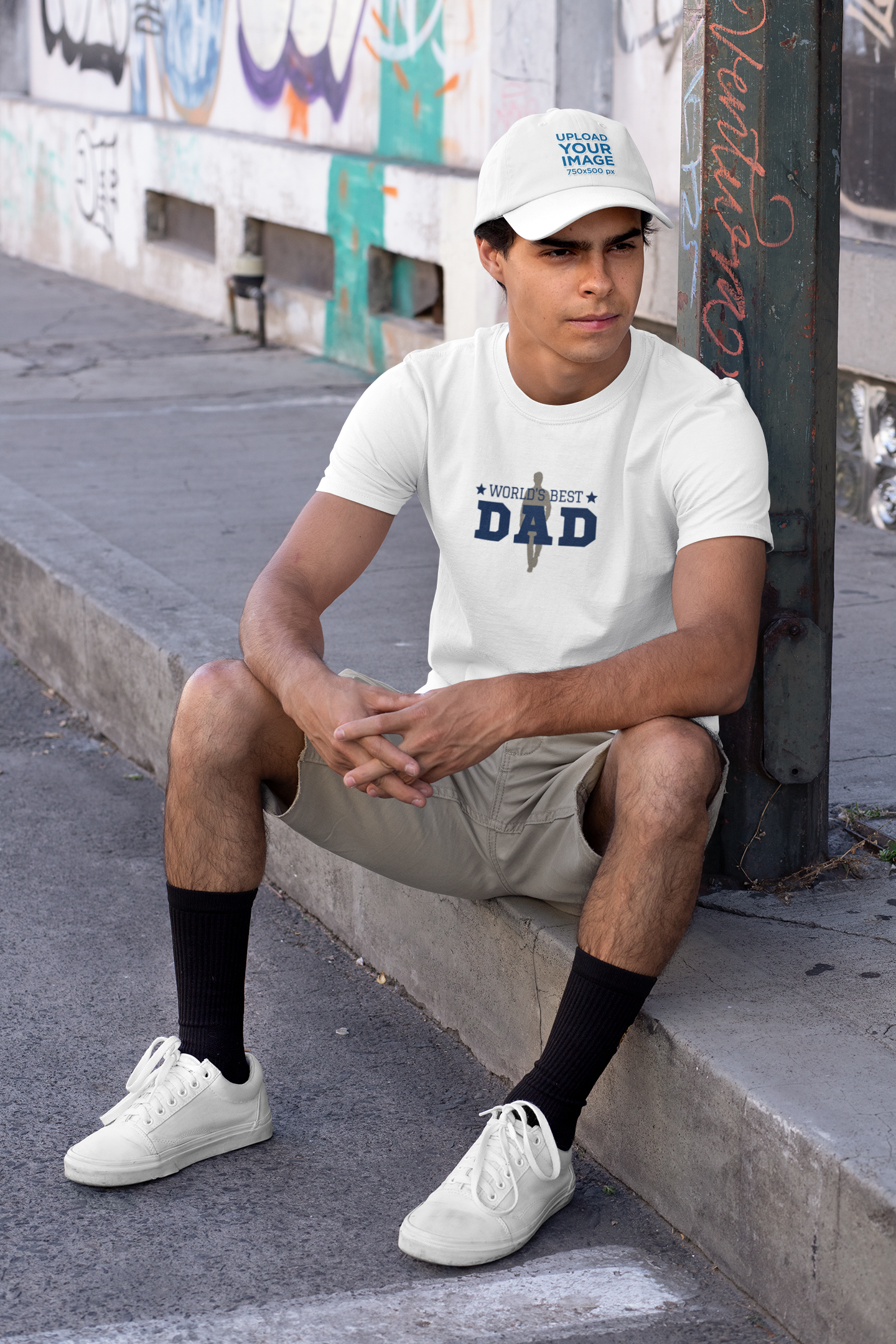 World's Best Dad T-Shirt – Unisex Garment-Dyed Tee for Father's Day