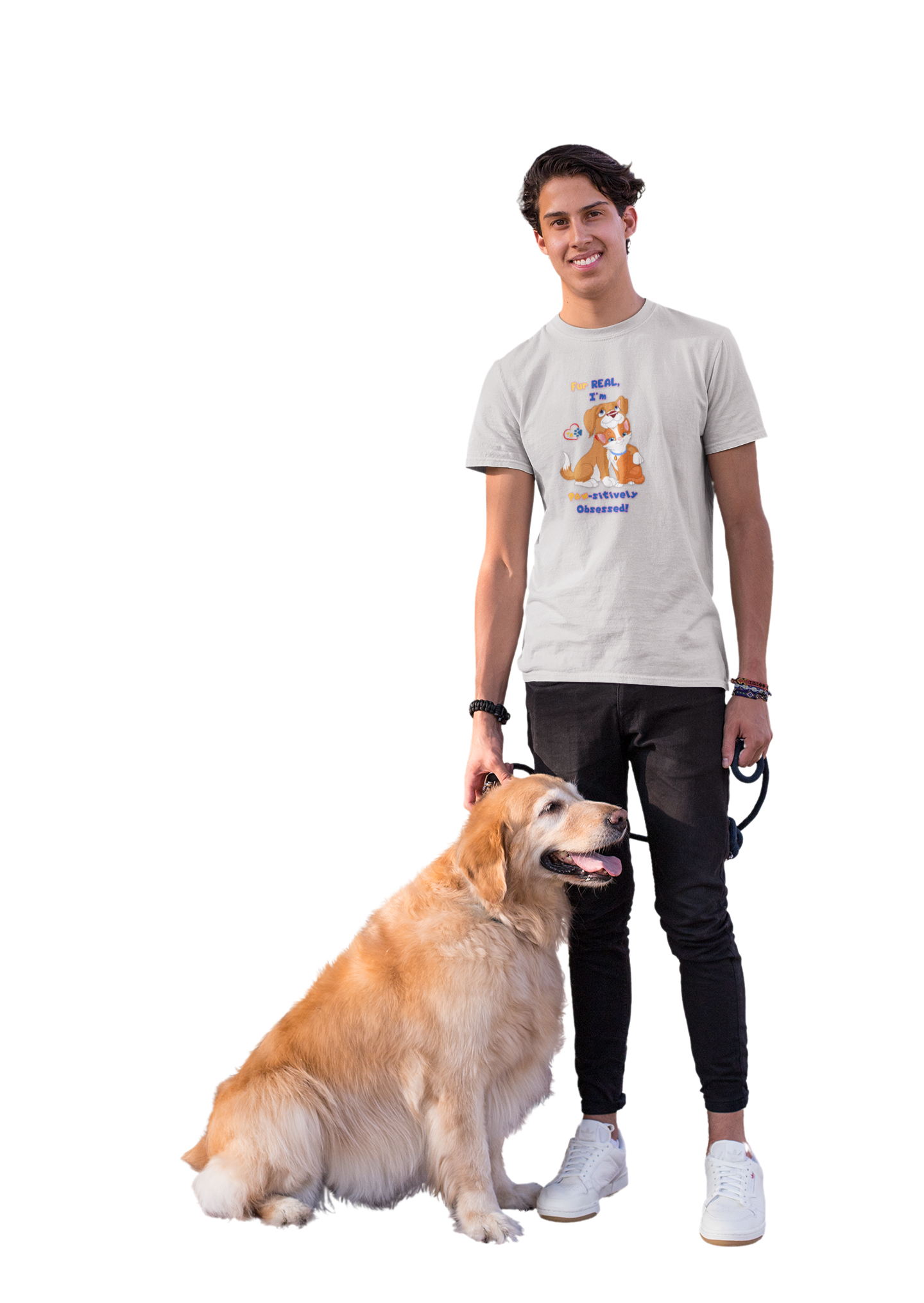 Fur-Real Pet Lover T-Shirt | Positive Obsession - T-Shirt Clothing