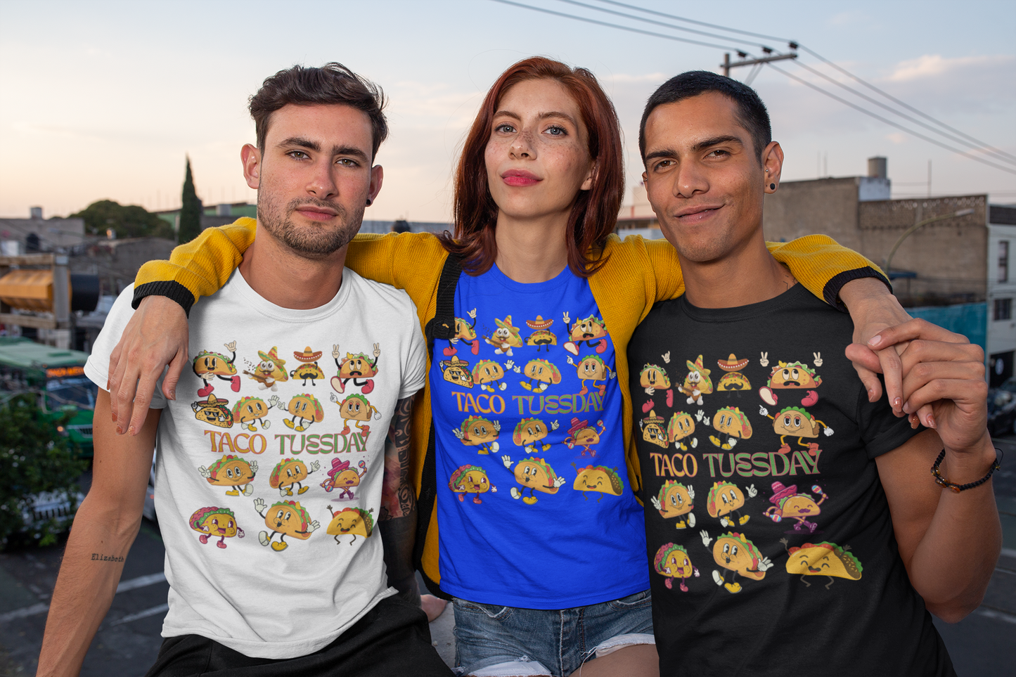 Taco Tuesday T-Shirt | Fun Unisex Tee for Taco Lovers | Great for Parties, Casual Wear, Foodies, Gifts, Celebrations