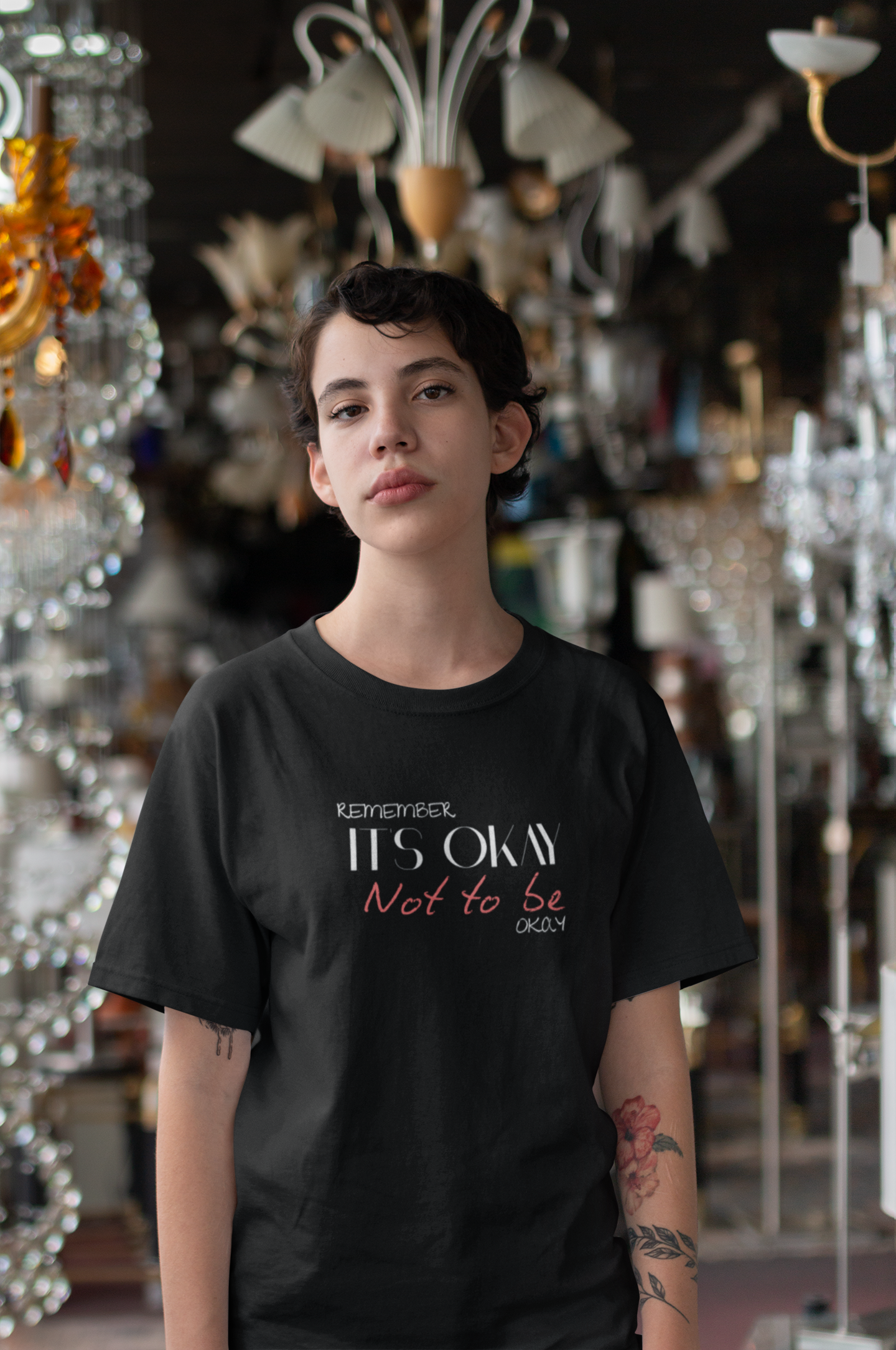 Motivational Unisex T-Shirt It's Ok to Not Be Ok