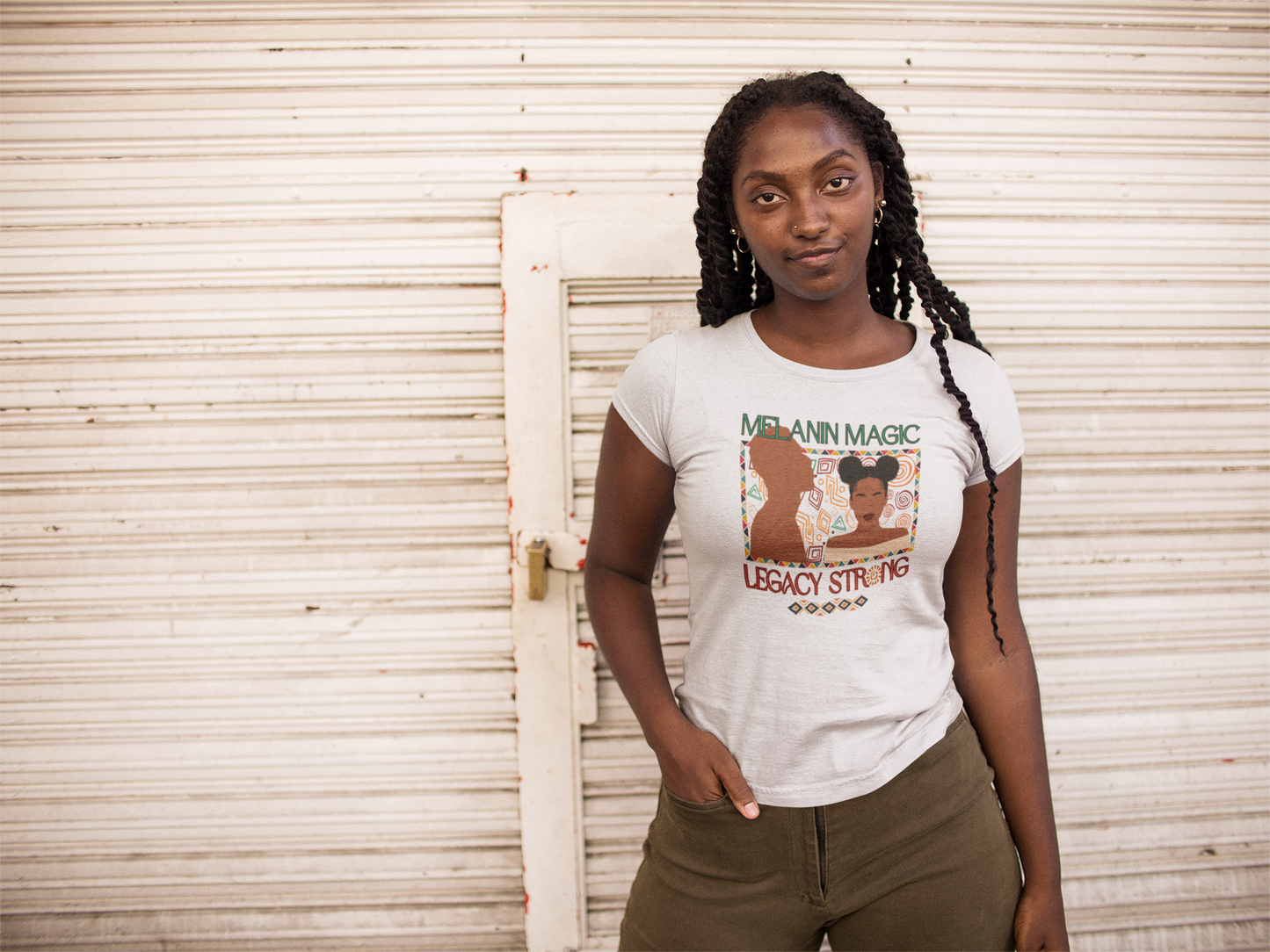 Melanin Magic Unisex T-Shirt, Cultural Pride Tee, Legacy Strong Graphic Tee, Gift for Celebrations, Inclusive Fashion