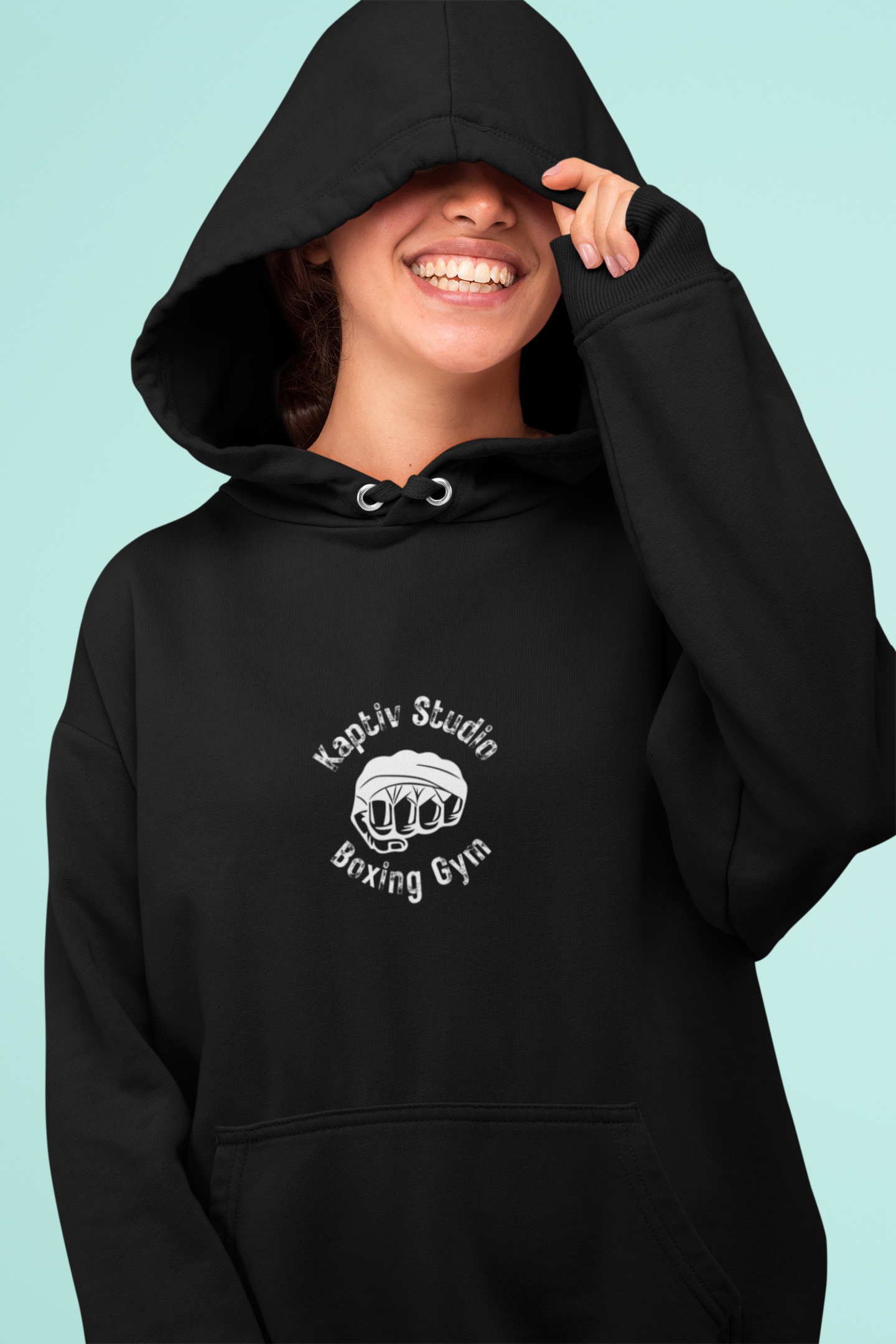 Kaptiv Studio Boxing Gym Hoodie - Unisex Heavy Blend™ Sweatshirt, Fitness Apparel, Workout Hoodie, Boxing Gifts, Gym Clothing
