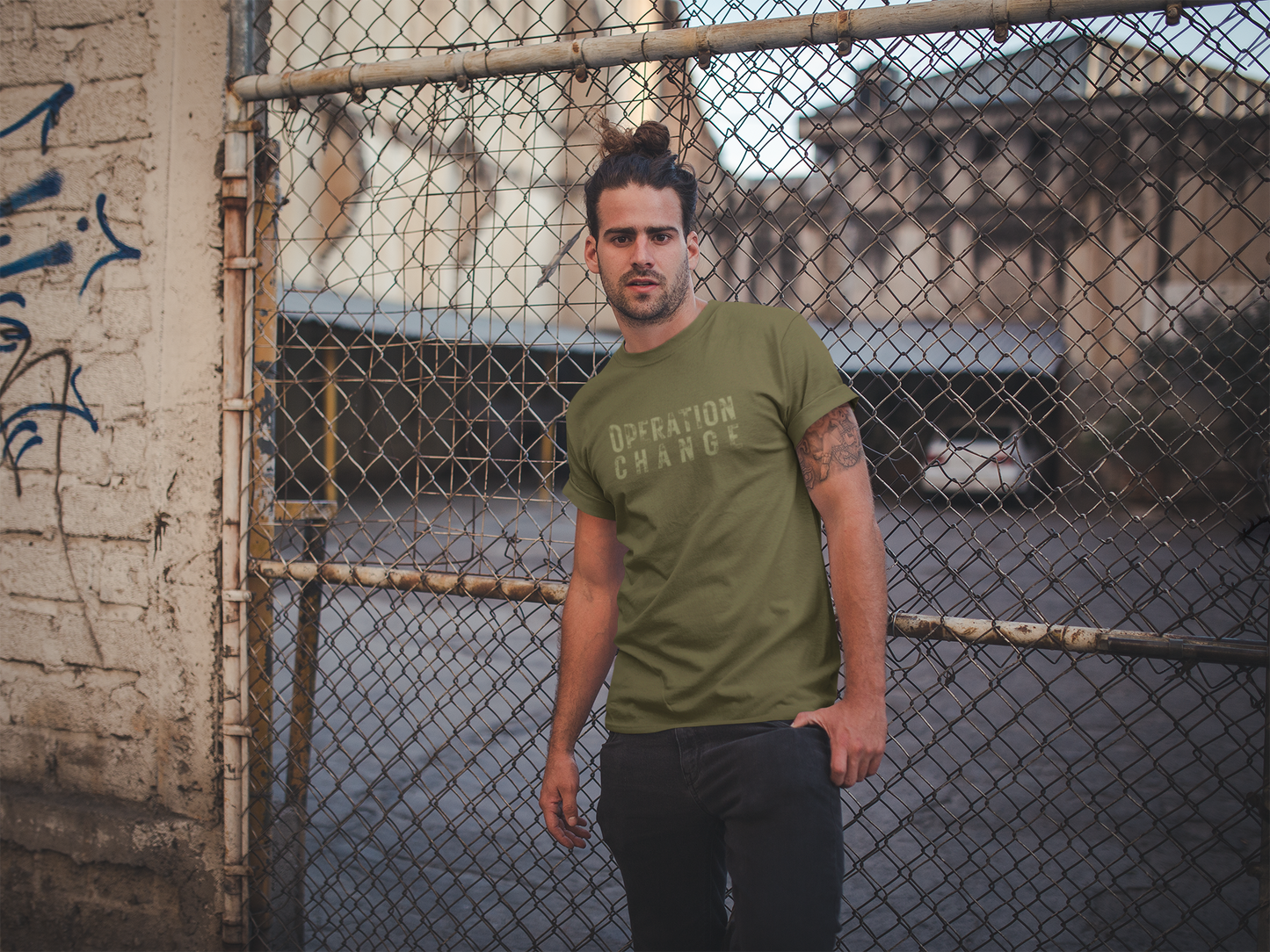 Operation Change Inspirational T-Shirt | Unisex Fashion Tee, Motivational Gift, Spiritual Apparel, Casual Wear, Everyday Reminder