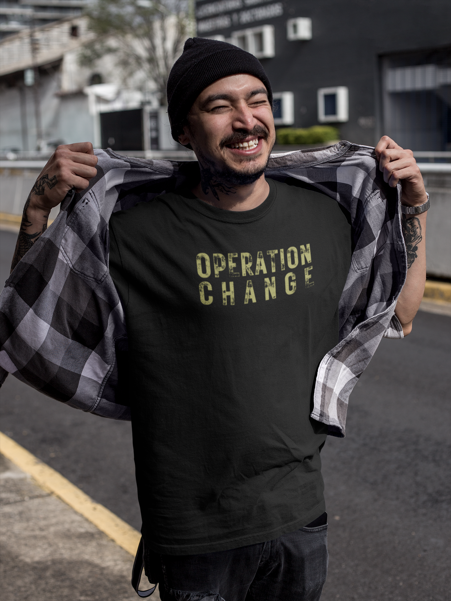 Operation Change Inspirational T-Shirt | Unisex Fashion Tee, Motivational Gift, Spiritual Apparel, Casual Wear, Everyday Reminder
