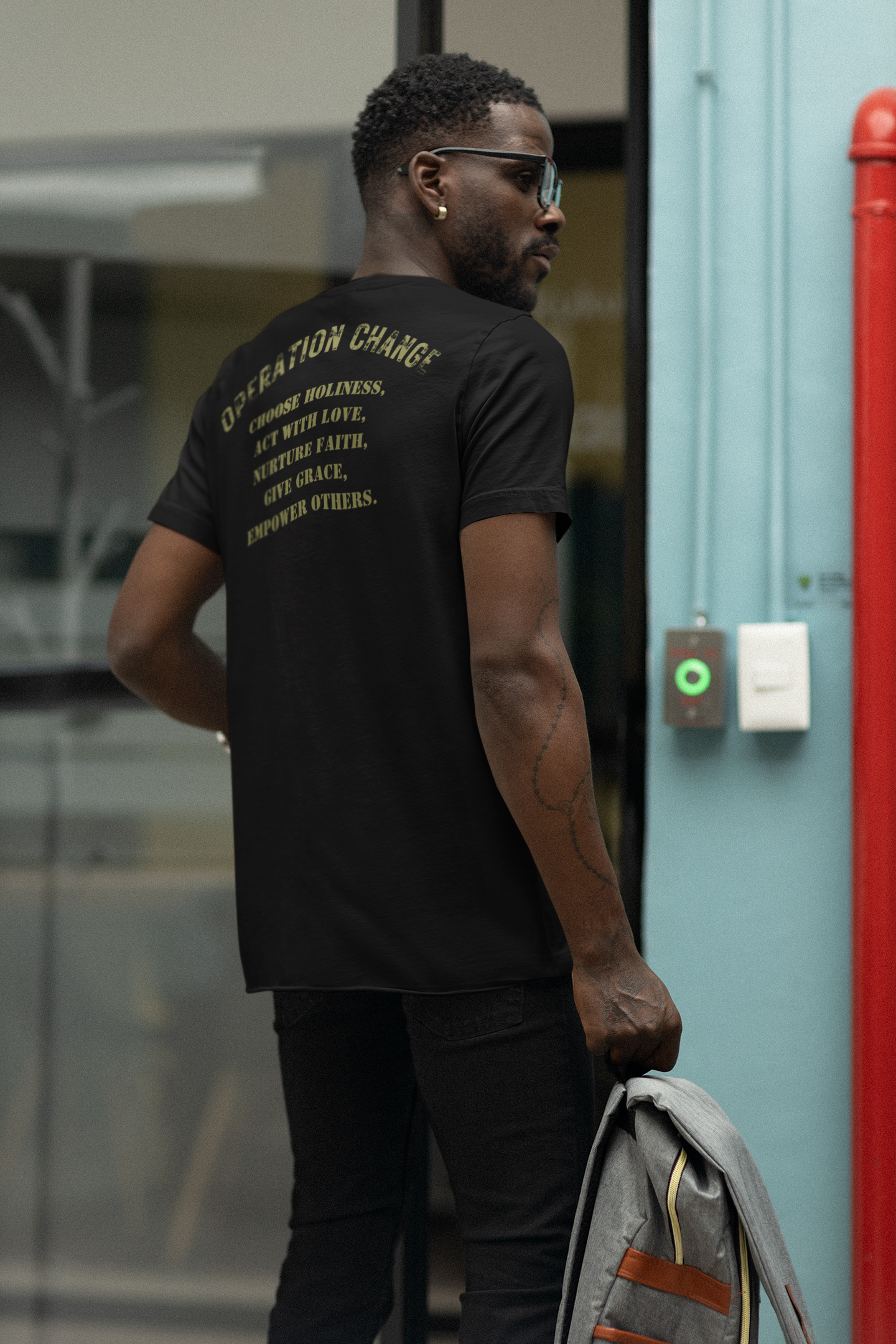 Operation Change Inspirational T-Shirt | Unisex Fashion Tee, Motivational Gift, Spiritual Apparel, Casual Wear, Everyday Reminder