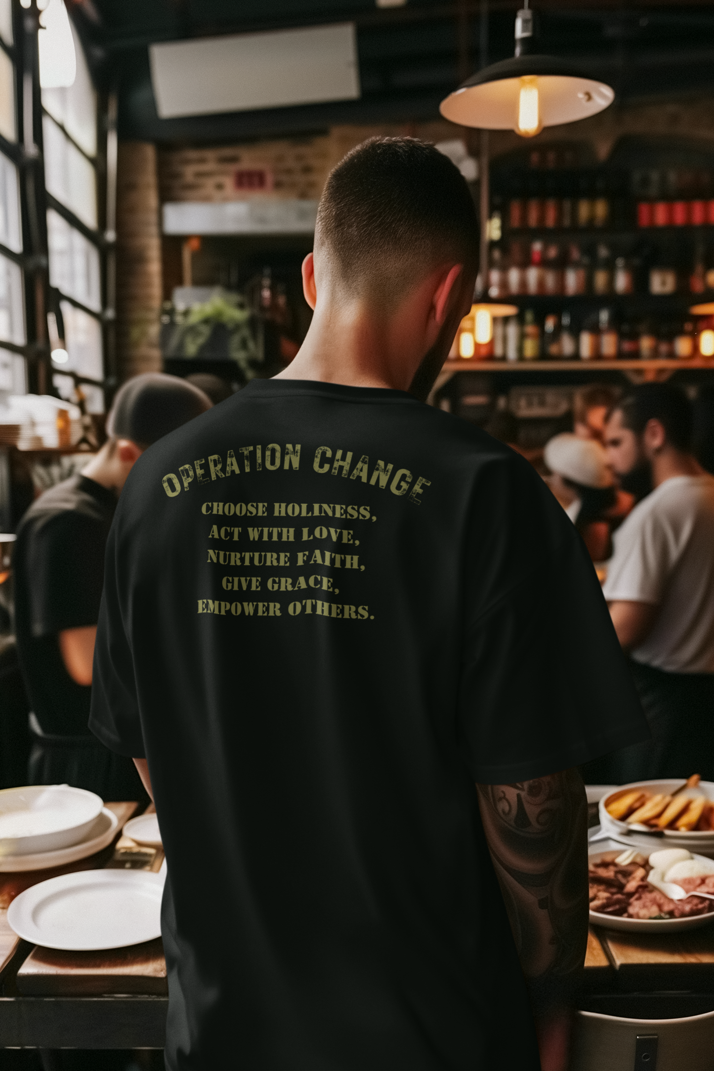 Operation Change Inspirational T-Shirt | Unisex Fashion Tee, Motivational Gift, Spiritual Apparel, Casual Wear, Everyday Reminder