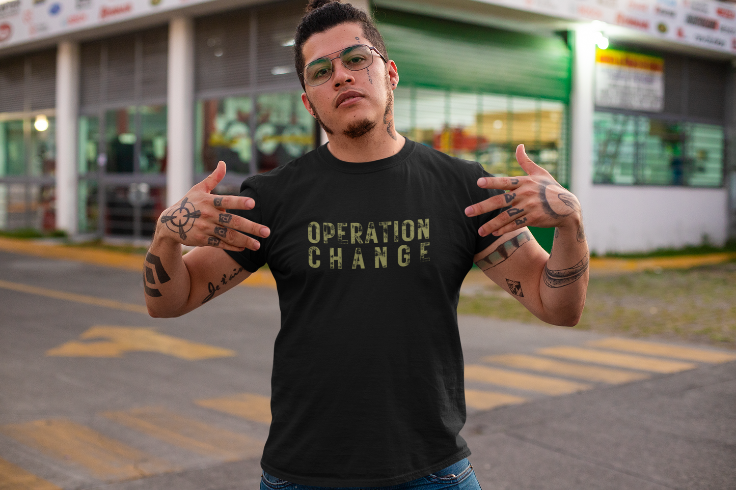 Operation Change Inspirational T-Shirt | Unisex Fashion Tee, Motivational Gift, Spiritual Apparel, Casual Wear, Everyday Reminder