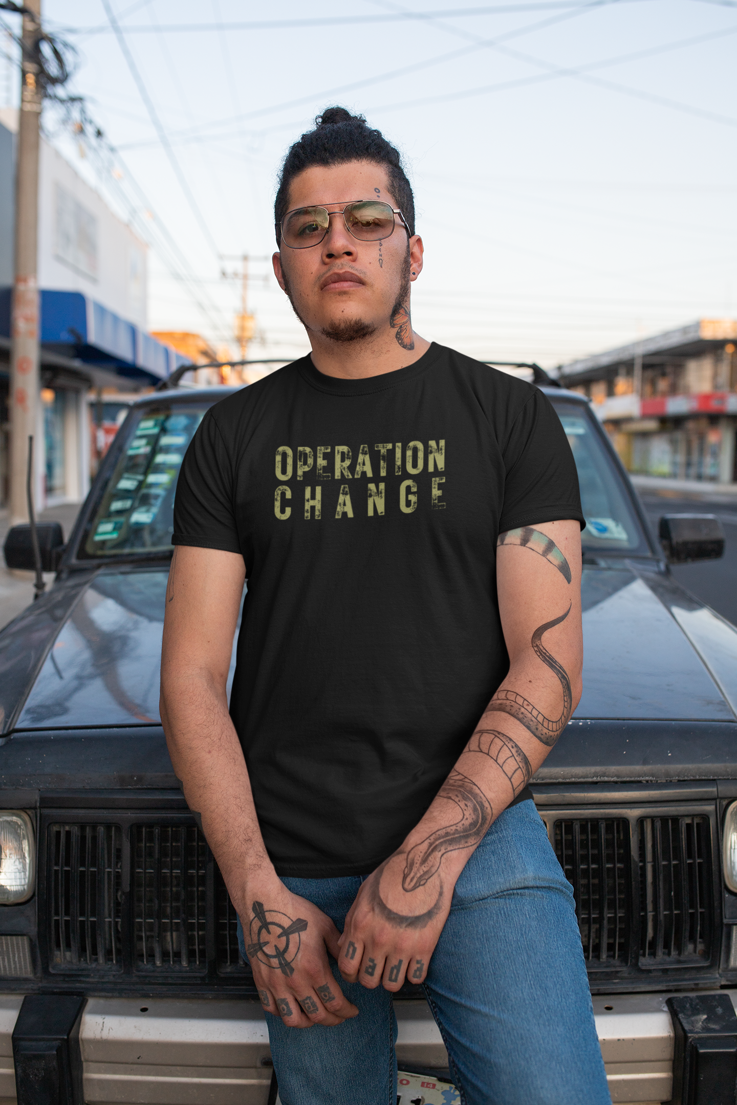 Operation Change Inspirational T-Shirt | Unisex Fashion Tee, Motivational Gift, Spiritual Apparel, Casual Wear, Everyday Reminder