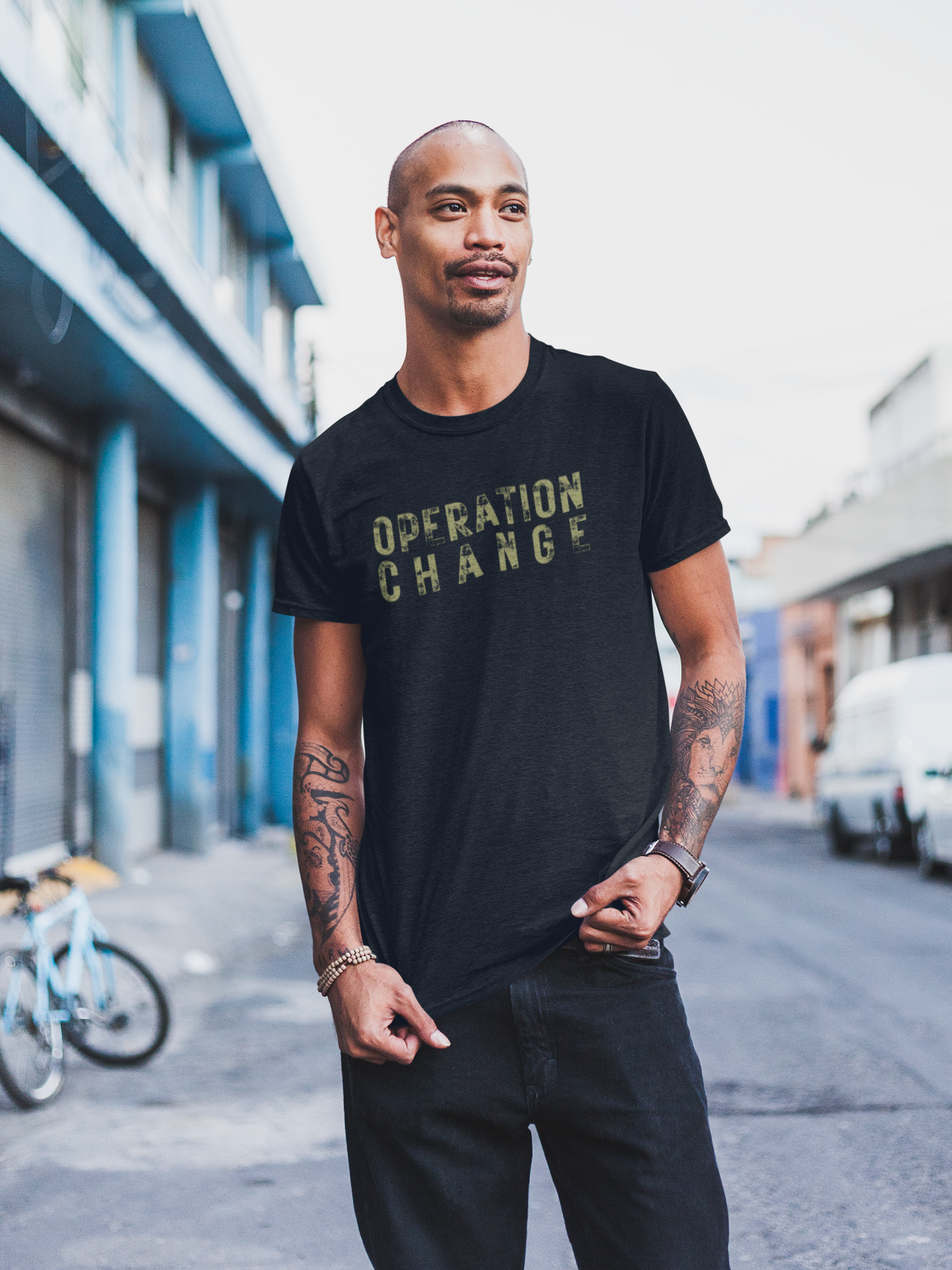 Operation Change Inspirational T-Shirt | Unisex Fashion Tee, Motivational Gift, Spiritual Apparel, Casual Wear, Everyday Reminder