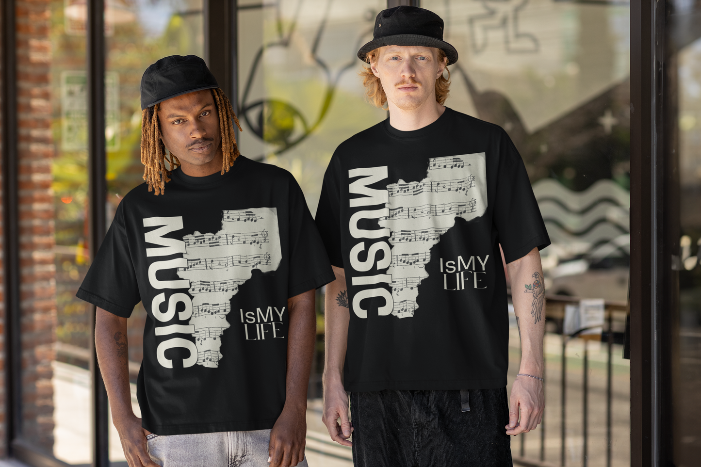 Music Is My Life Unisex Softstyle T-Shirt | Gift for Musicians, Music Lovers, Concert Attendees, Casual Wear, Music Festivals