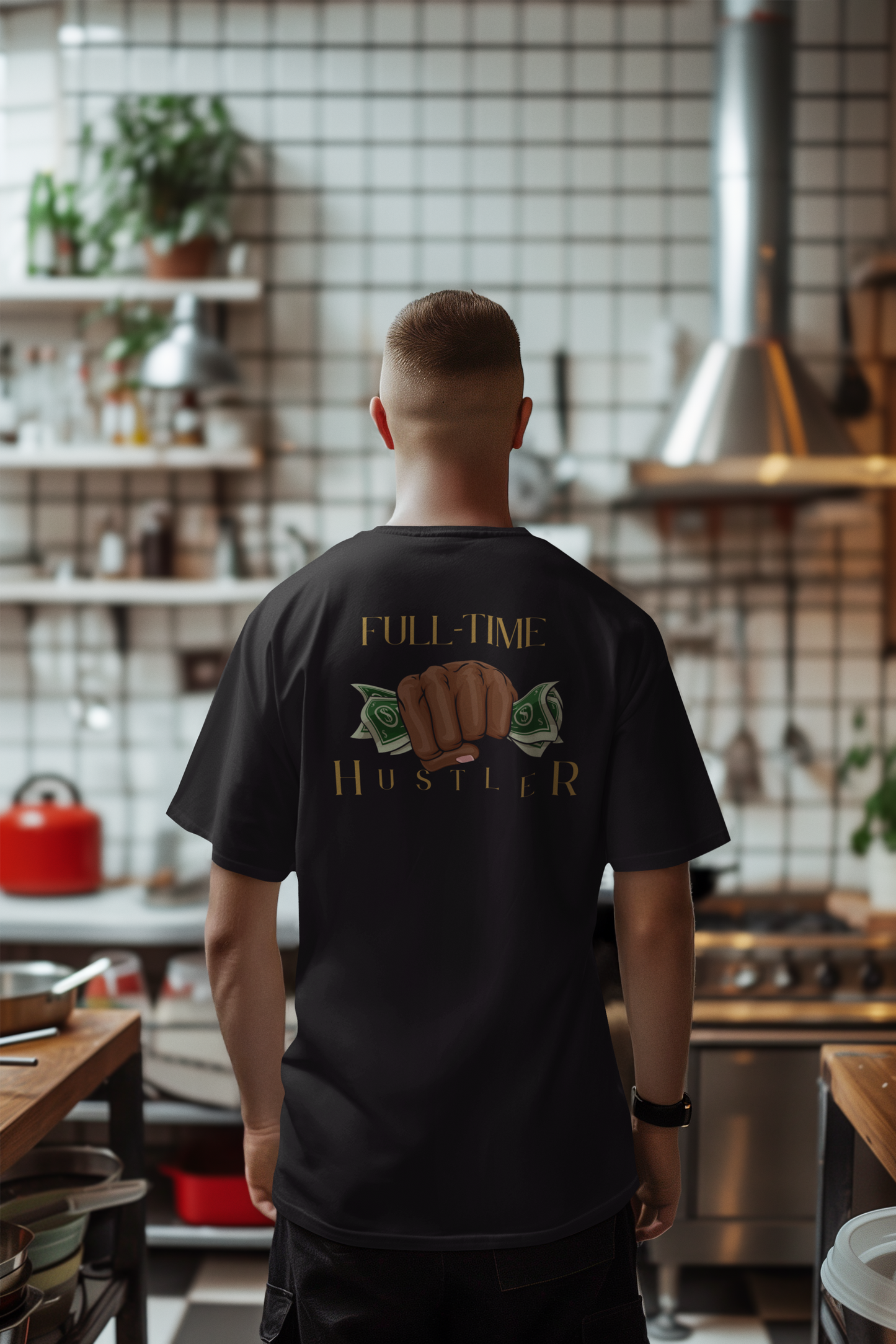 Crowned Hustler T-Shirt Unisex Inspirational Tee Motivational Shirt Gift for Entrepreneurs Casual Wear Empowerment Apparel